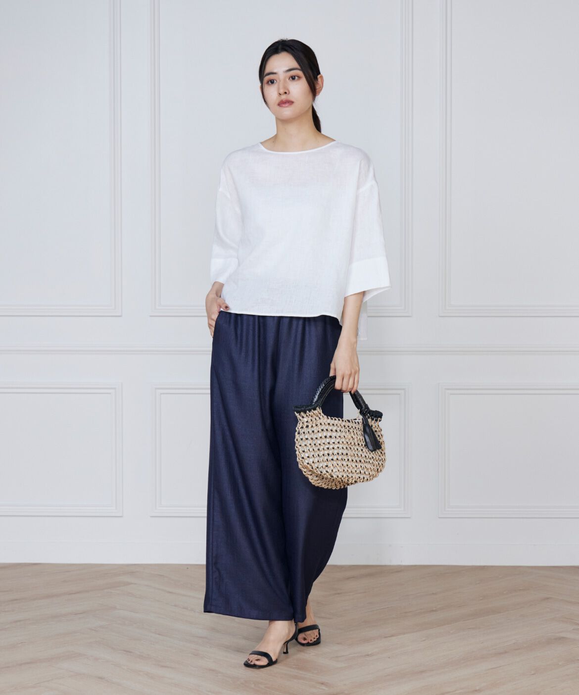 7-IDconcept.「ライニング付きバッグ《NESS CRAFT》」|ハンドバッグ|