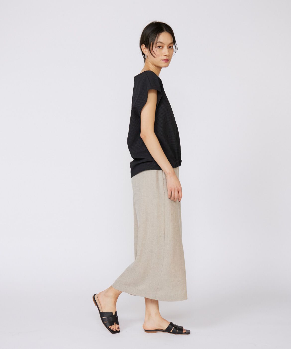 INED「フレンチスリーブトップス」|シャツ・ブラウス|