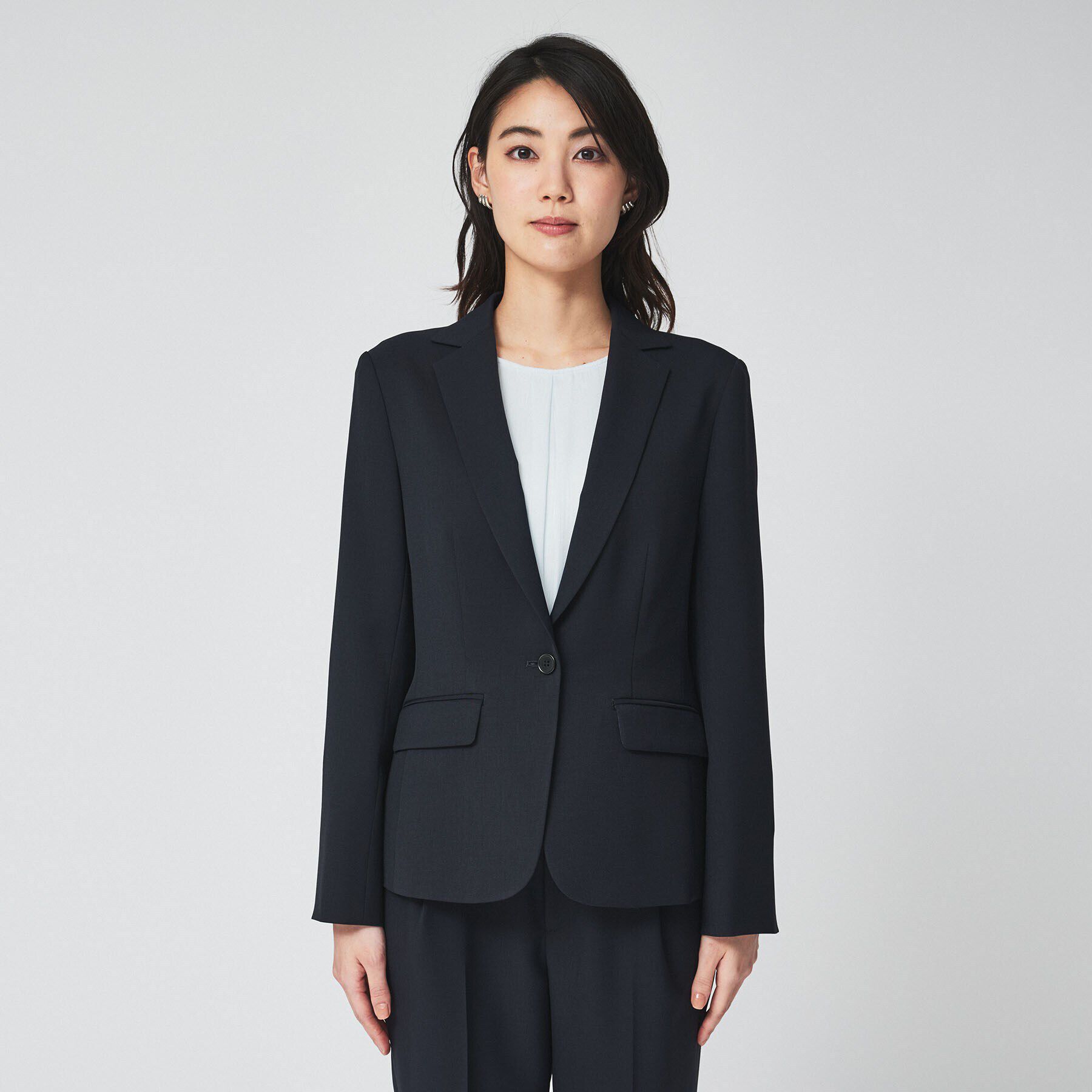 UNTITLED「【通勤スーツ／入卒/セレモニー】ライトウェイト テーラードジャケット」|テーラードジャケット|