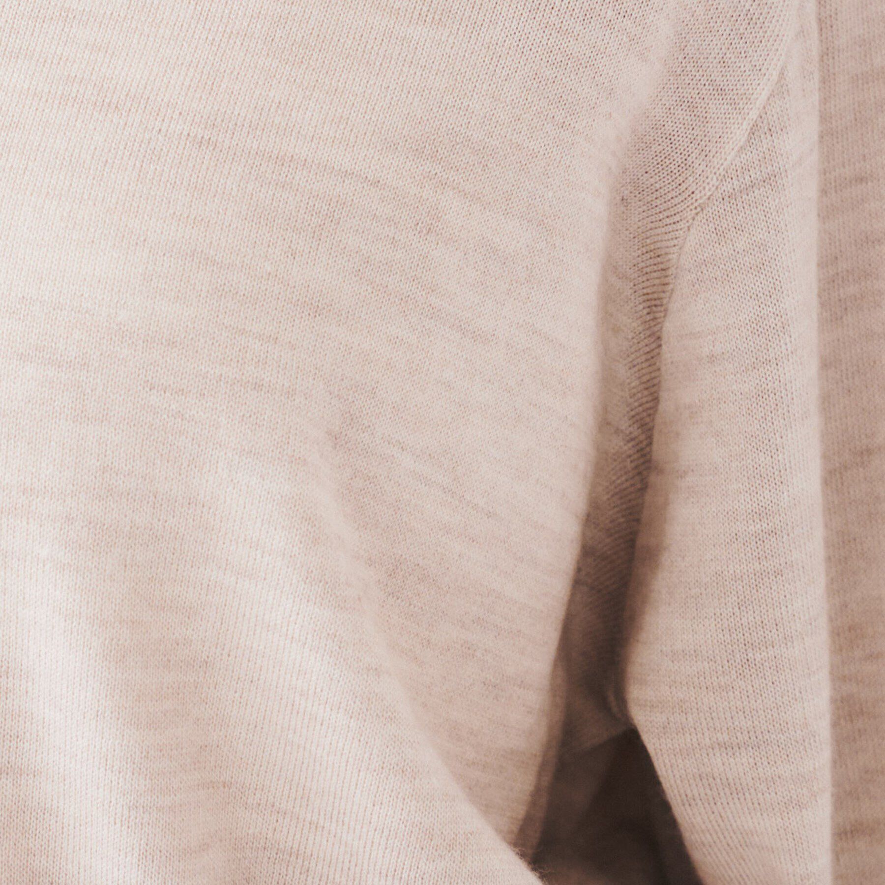 UNTITLED「【アンサンブル可能/洗える】シルクウールカシミヤ Vネックニット」|ニット・セーター|