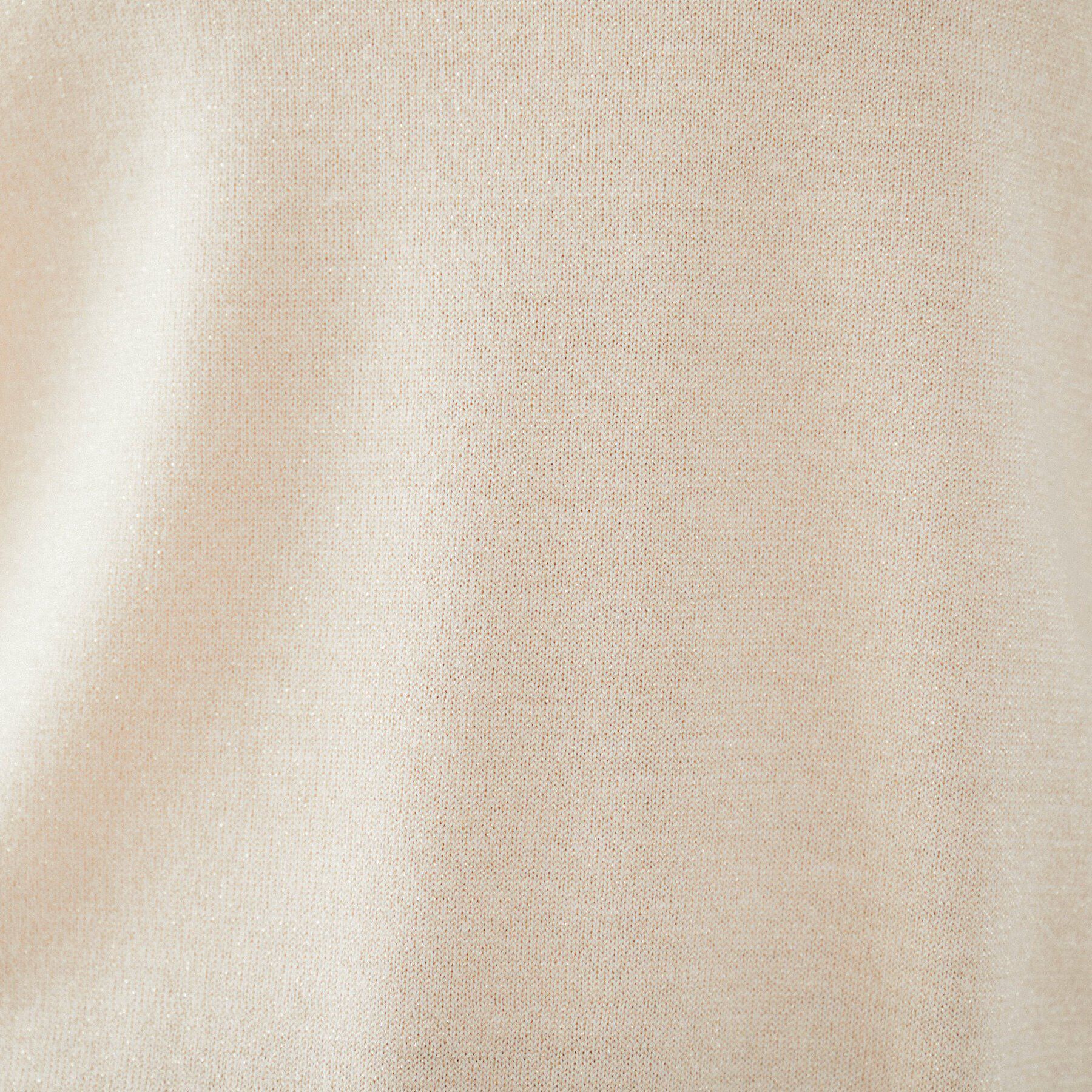 UNTITLED「【ラメ感/薄手/すっきり丈】ウールアクリル混 ラメプルオーバーニット」|ニット・セーター|