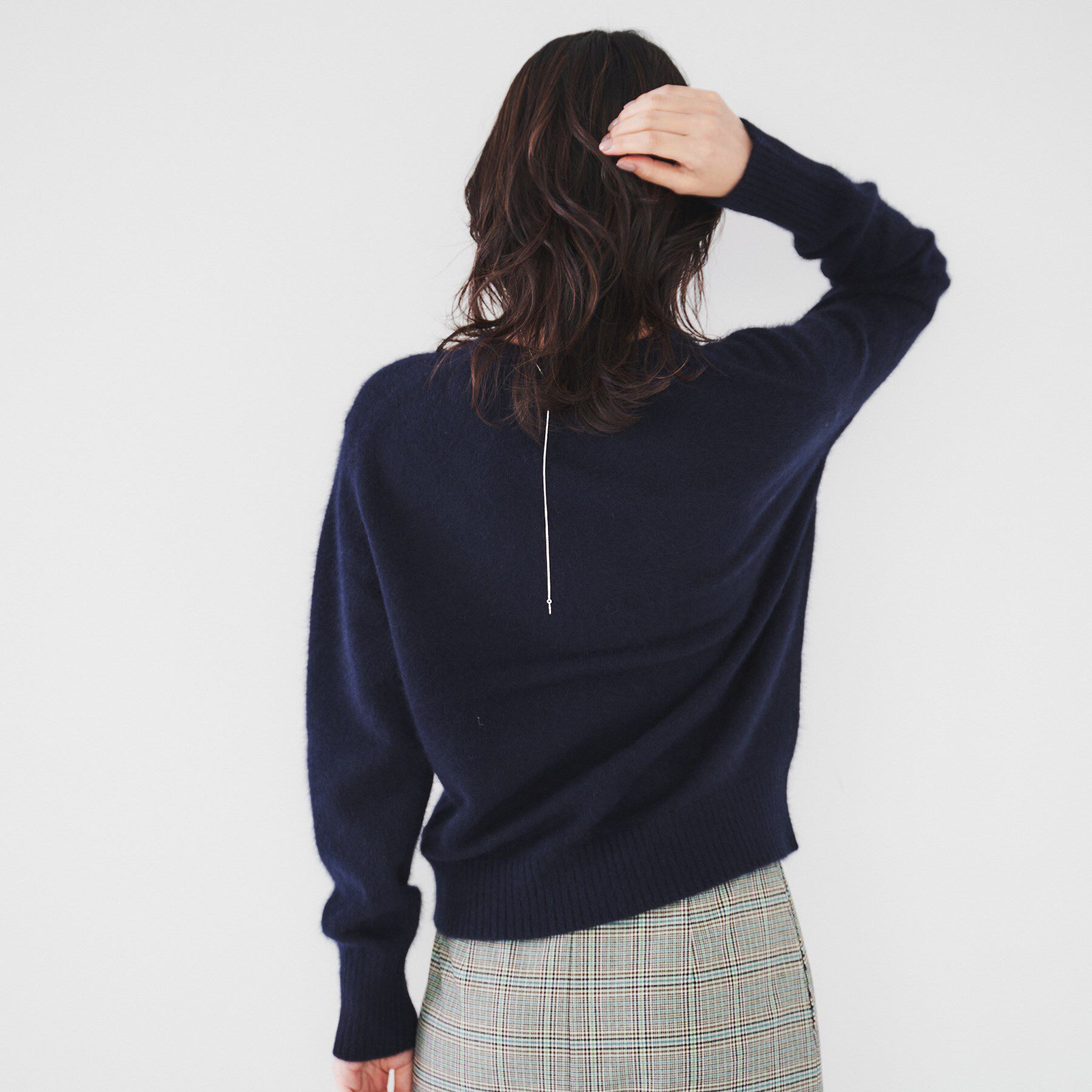 UNTITLED「ウールフォックス クルーネックプルオーバーニット」|ニット・セーター|