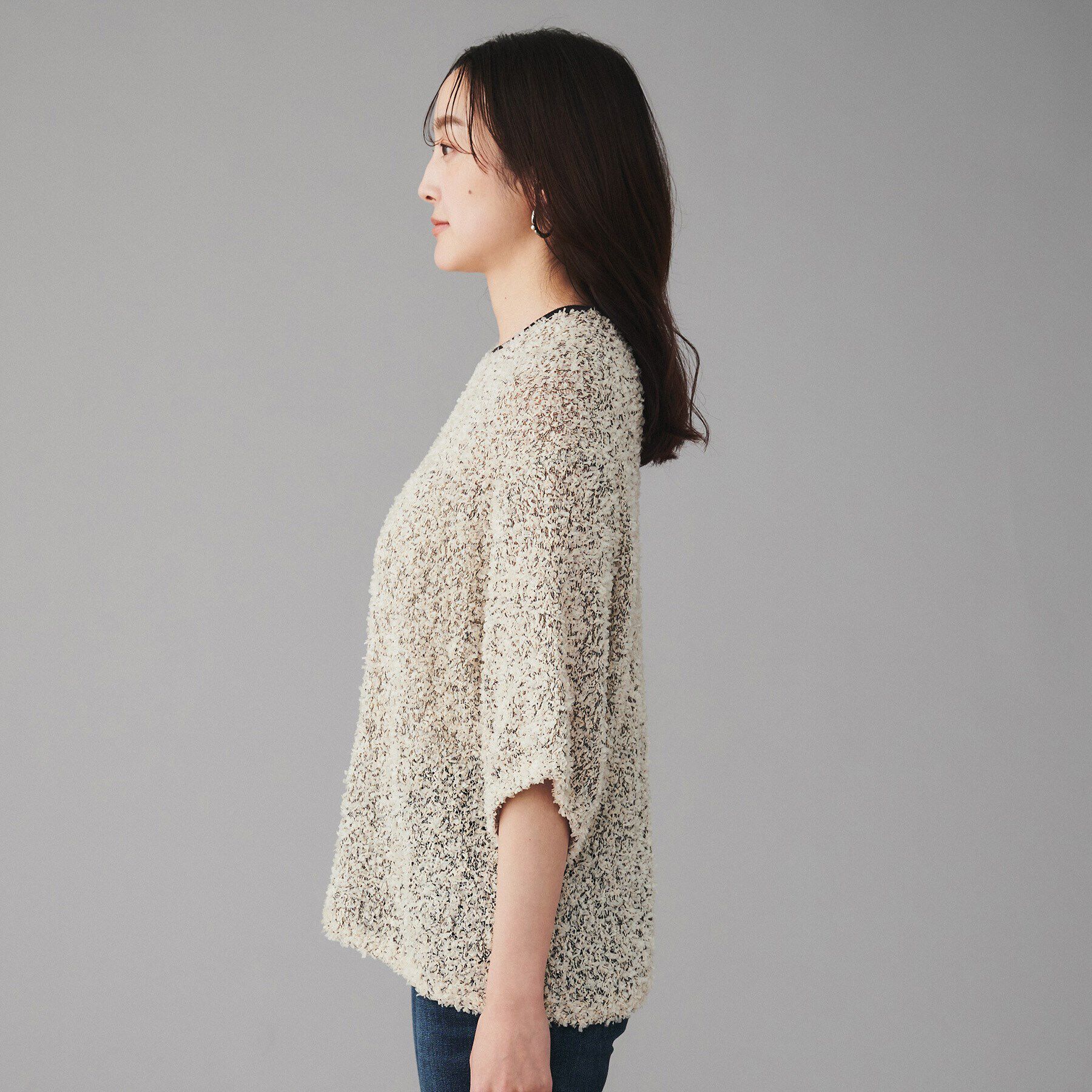 UNTITLED「【YENN】ファンシーヤーンプルオーバー」|ニット・セーター|