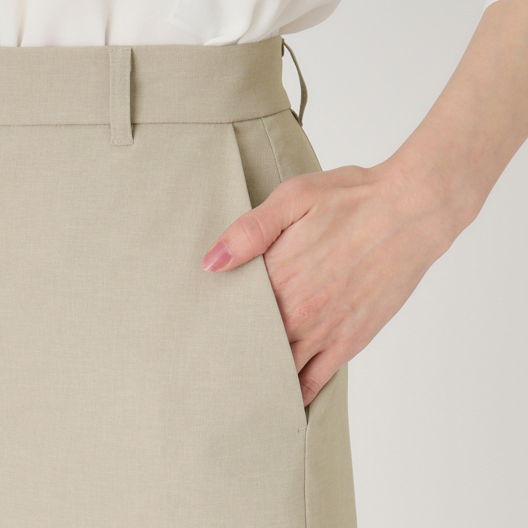 COUP DE CHANCE「【洗える／日本製／ロング丈】ストレートシルエットのスカート」|スカート|