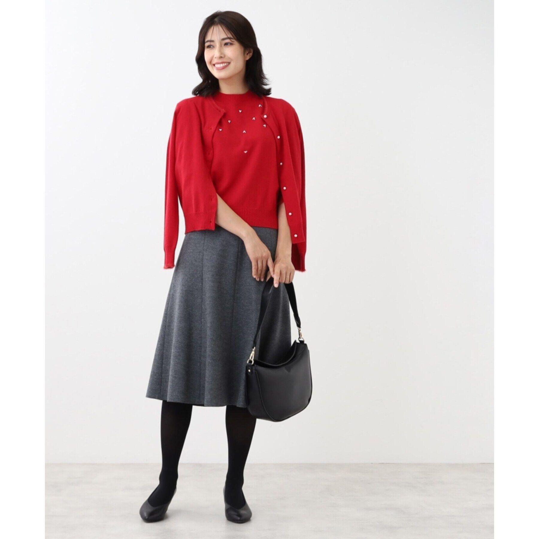 Reflect「【コートの上からでも肩掛けしやすい！／たっぷり収納／WEB限定カラーあり】&rsquo;24秋冬 毎日ミディアム」|ショルダー・メッセンジャー|