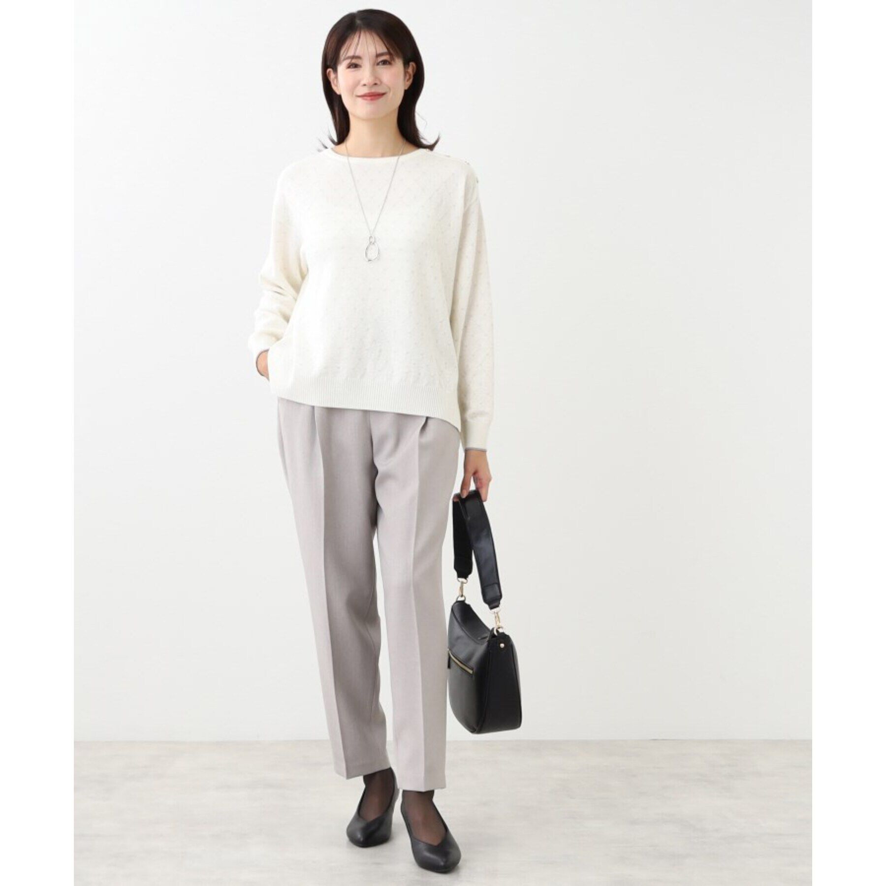 Reflect「【コートの上からでも肩掛けしやすい！／たっぷり収納／WEB限定カラーあり】&rsquo;24秋冬 毎日ミディアム」|ショルダー・メッセンジャー|