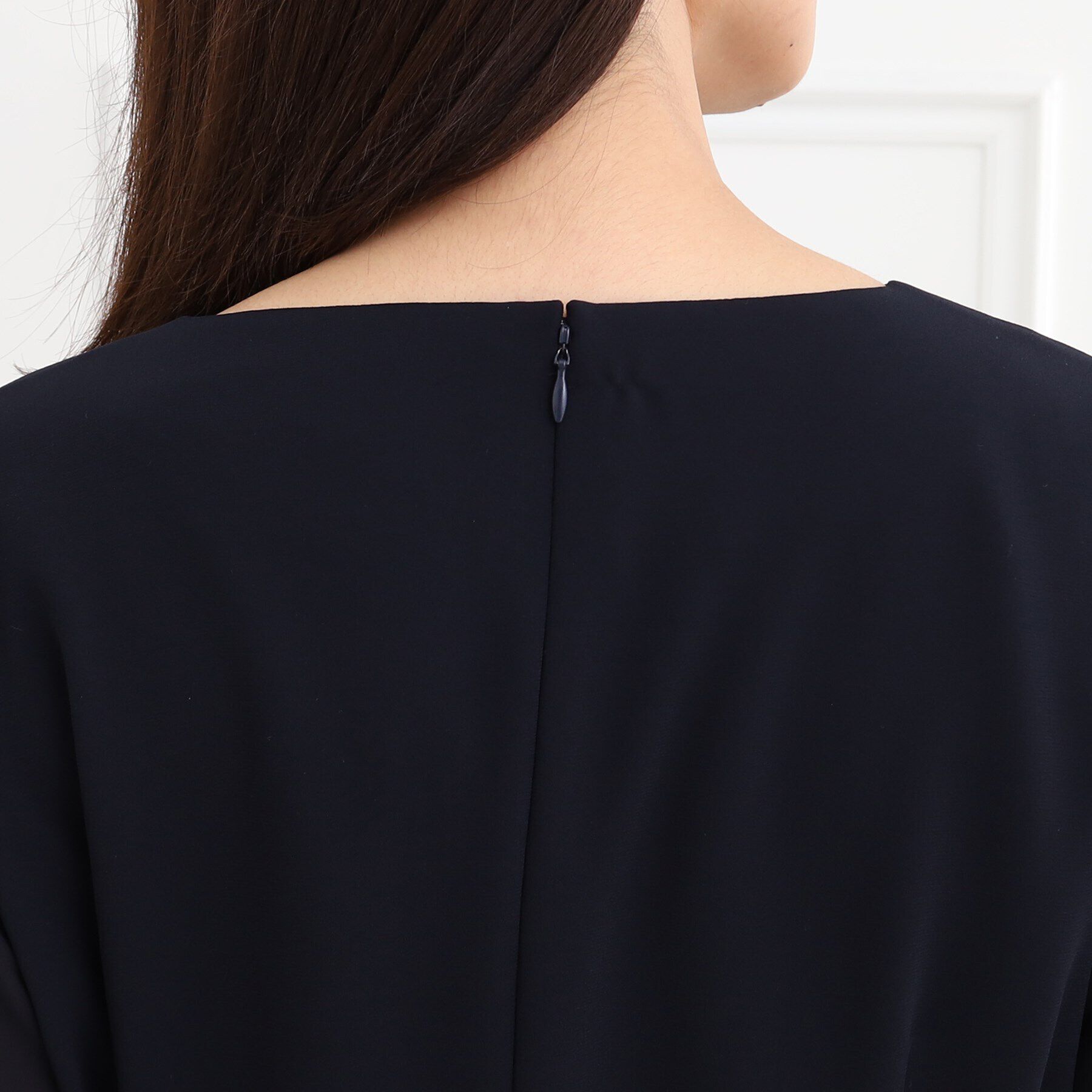 Reflect「【夏SALE／フォーマル/洗える】スリーブデザインジョーゼットワンピース」|ワンピース|