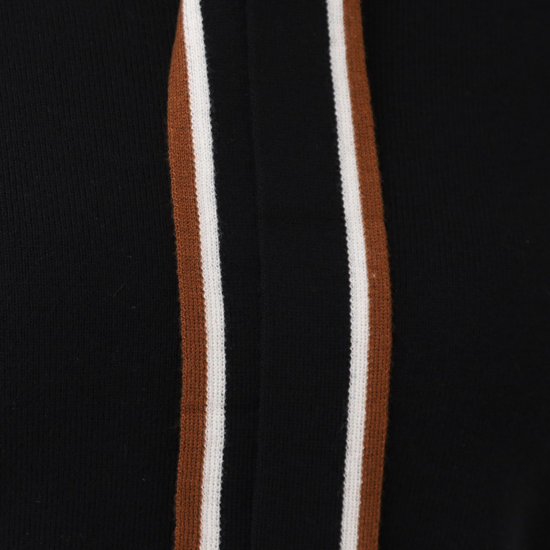 Reflect「【秋映え／なめらかな着心地】バイカラーボウタイ付きニット」|ニット・セーター|