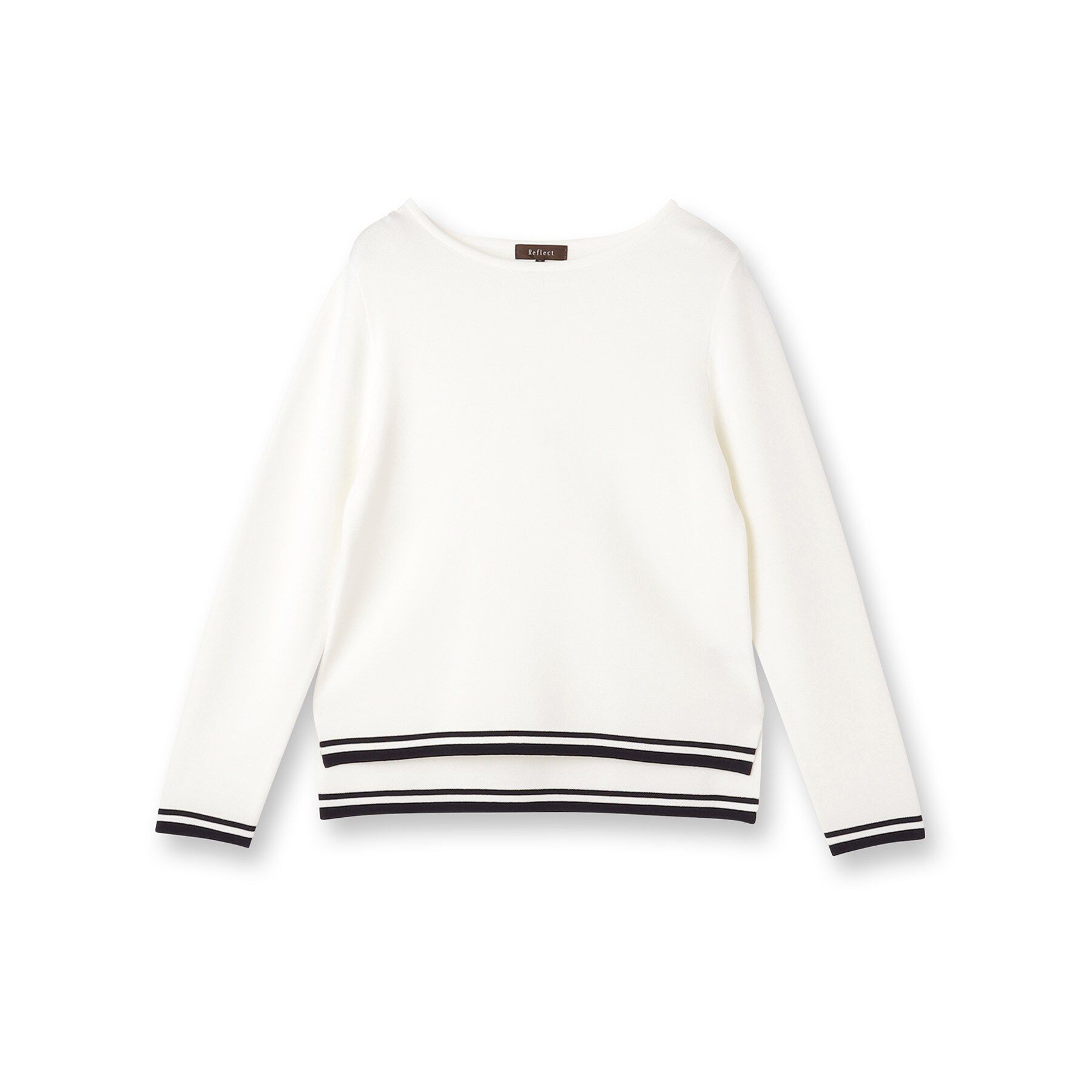 Reflect「【セットアップ可】ダブルジャカードニットプルオーバー」|ニット・セーター|