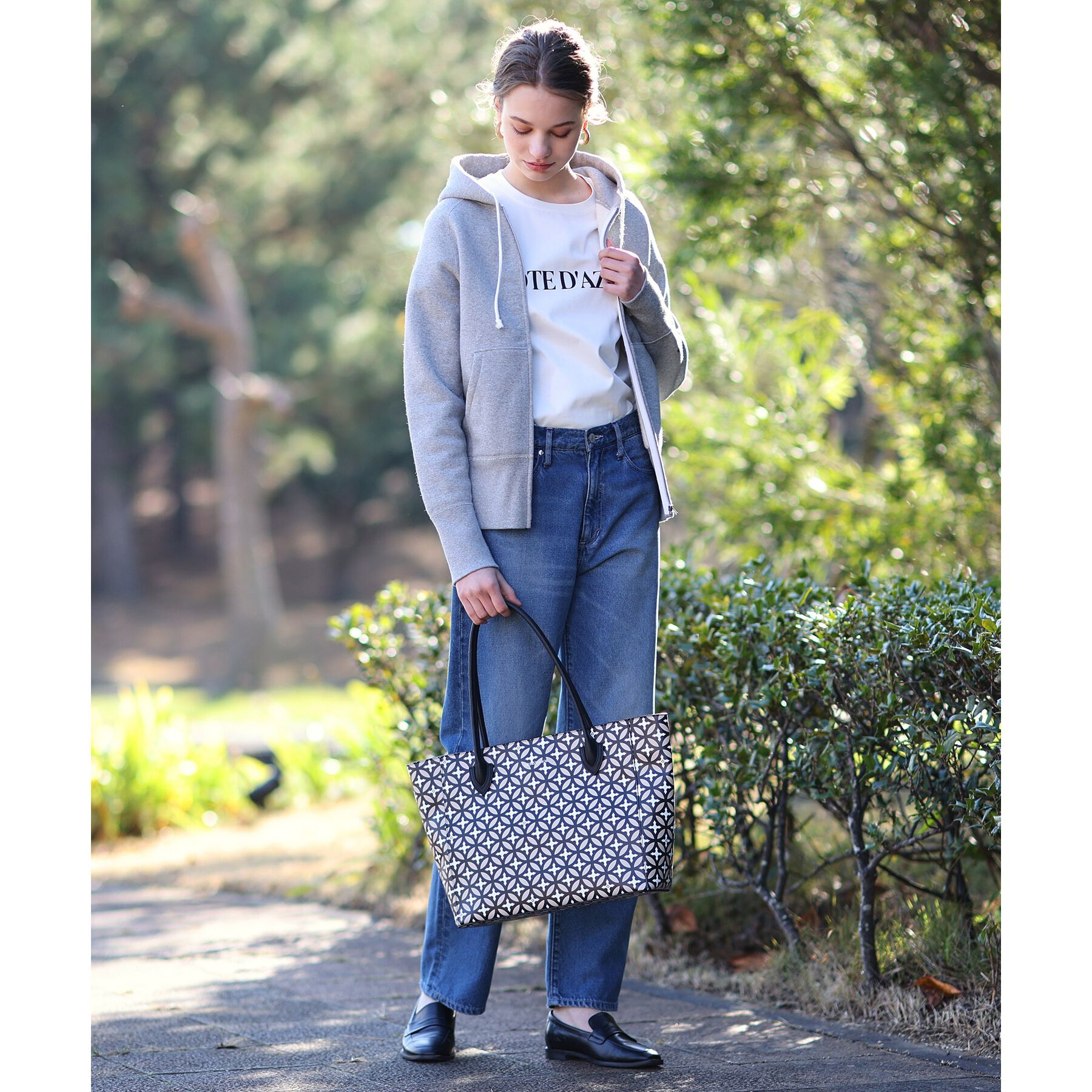 DRESSTERIOR「デキシー吊裏毛ジップアップパーカ」|パーカー|