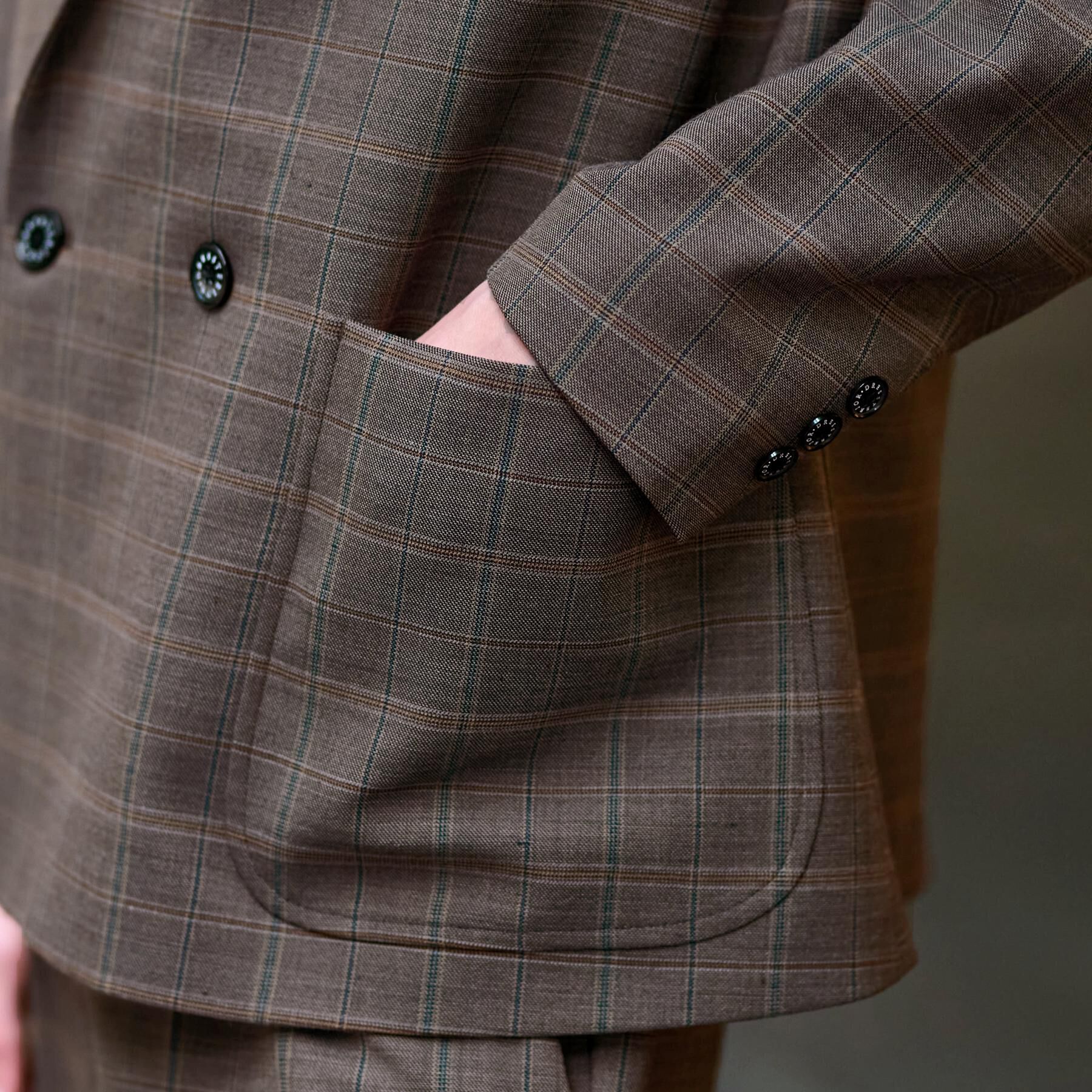 DRESSTERIOR「【セットアップ可】2WAYストレッチ コンフォータブルチェックジャケット」|テーラードジャケット|