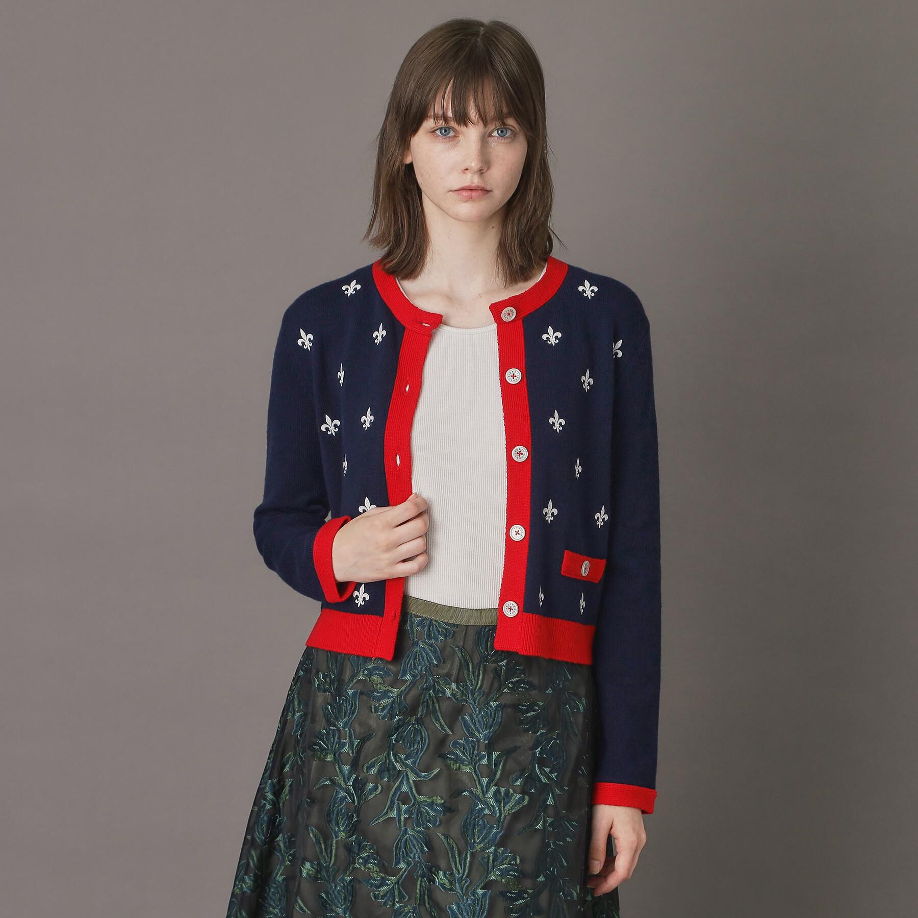 DRESSTERIOR「リリィクレストカーディガン」|カーディガン|