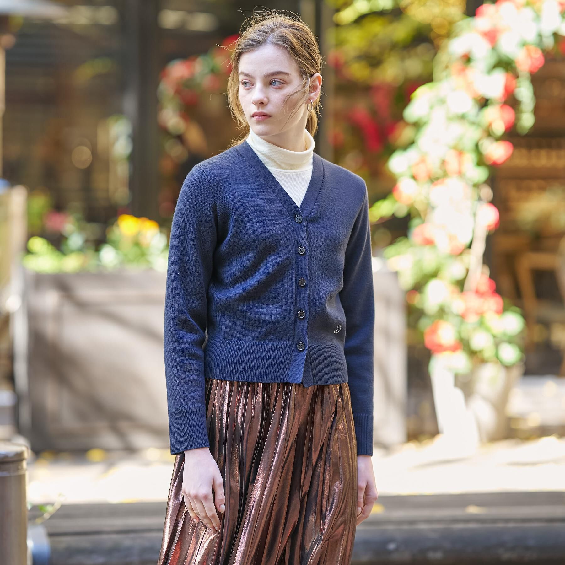 DRESSTERIOR「ミラノリブカーディガン」|カーディガン|