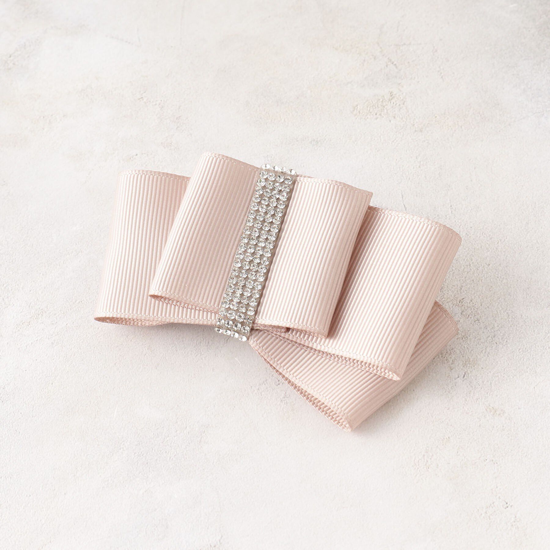 grove「グログランリボンバレッタ【入卒対応可】」|その他|ライトベージュ(05