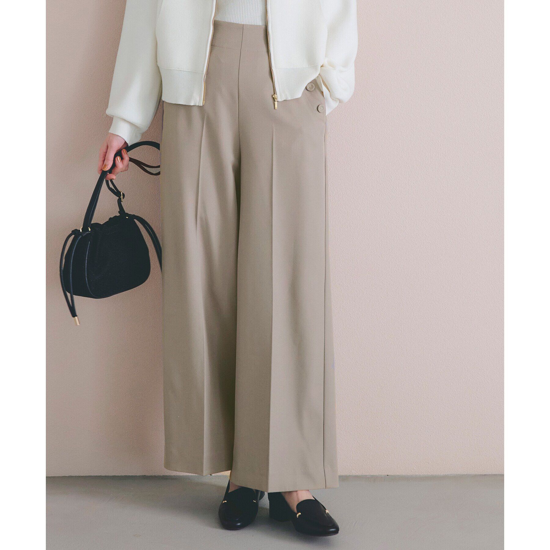 grove「マリンワイドパンツ」|その他|トープ(054)