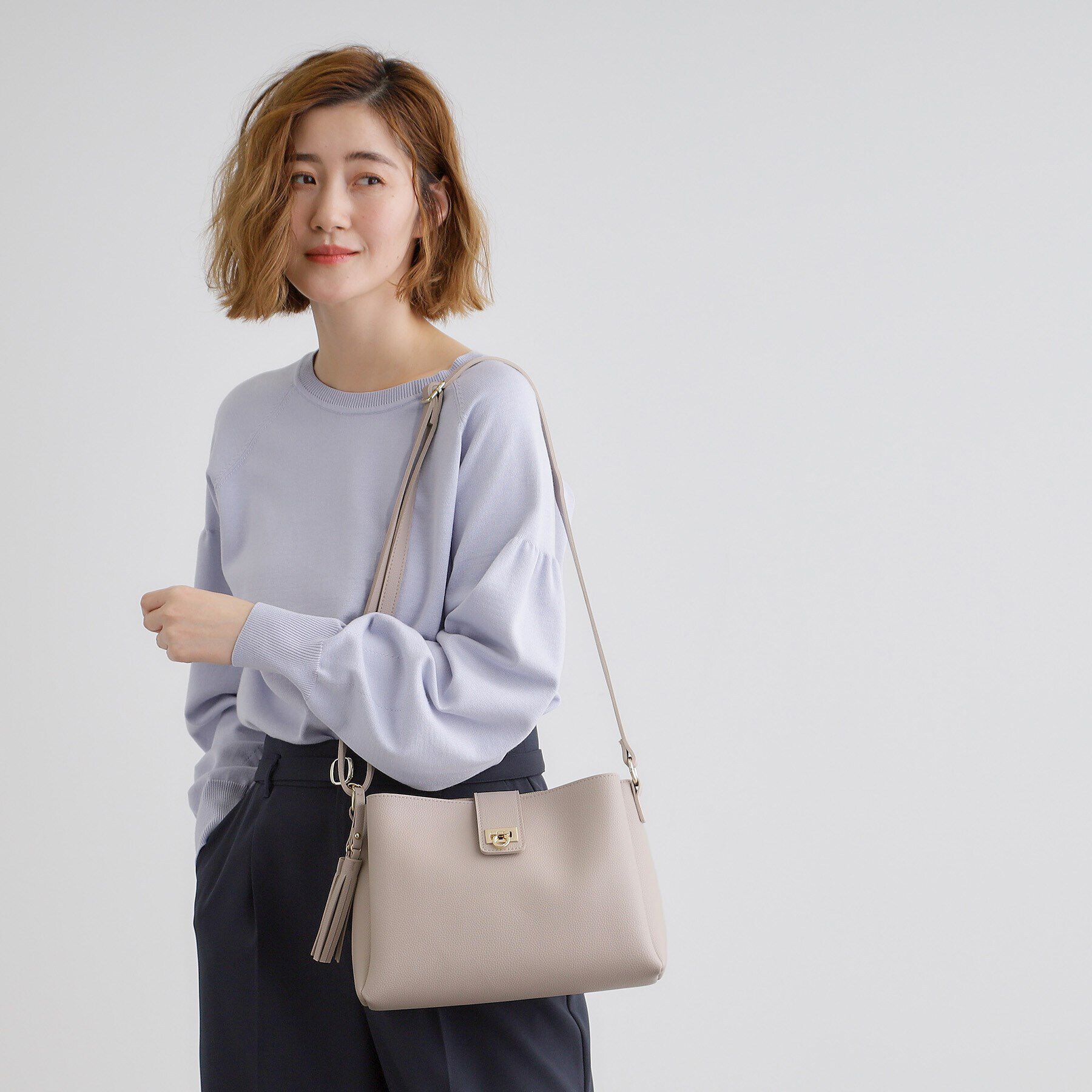 grove「【人間工学】ワイドベルトタッセルショルダー」|ショルダー・メッセンジャー|