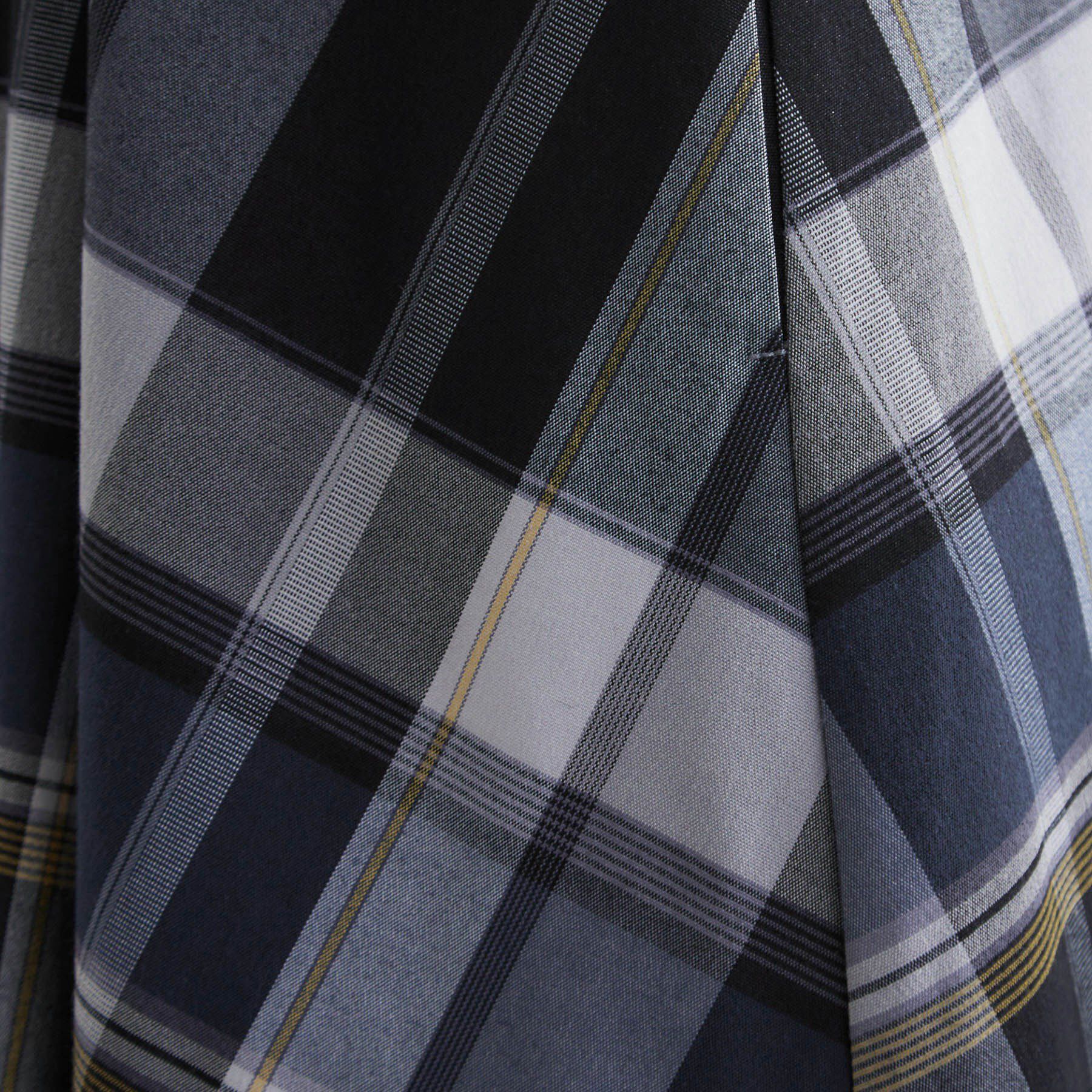 grove「秋を先取り！ビッグチェック フィット＆フレアワンピース」|ワンピース|