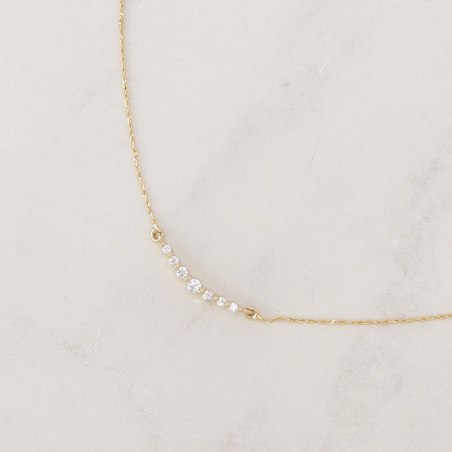 grove「ビジューバーショートネックレス」|ネックレス|ゴールド(007)