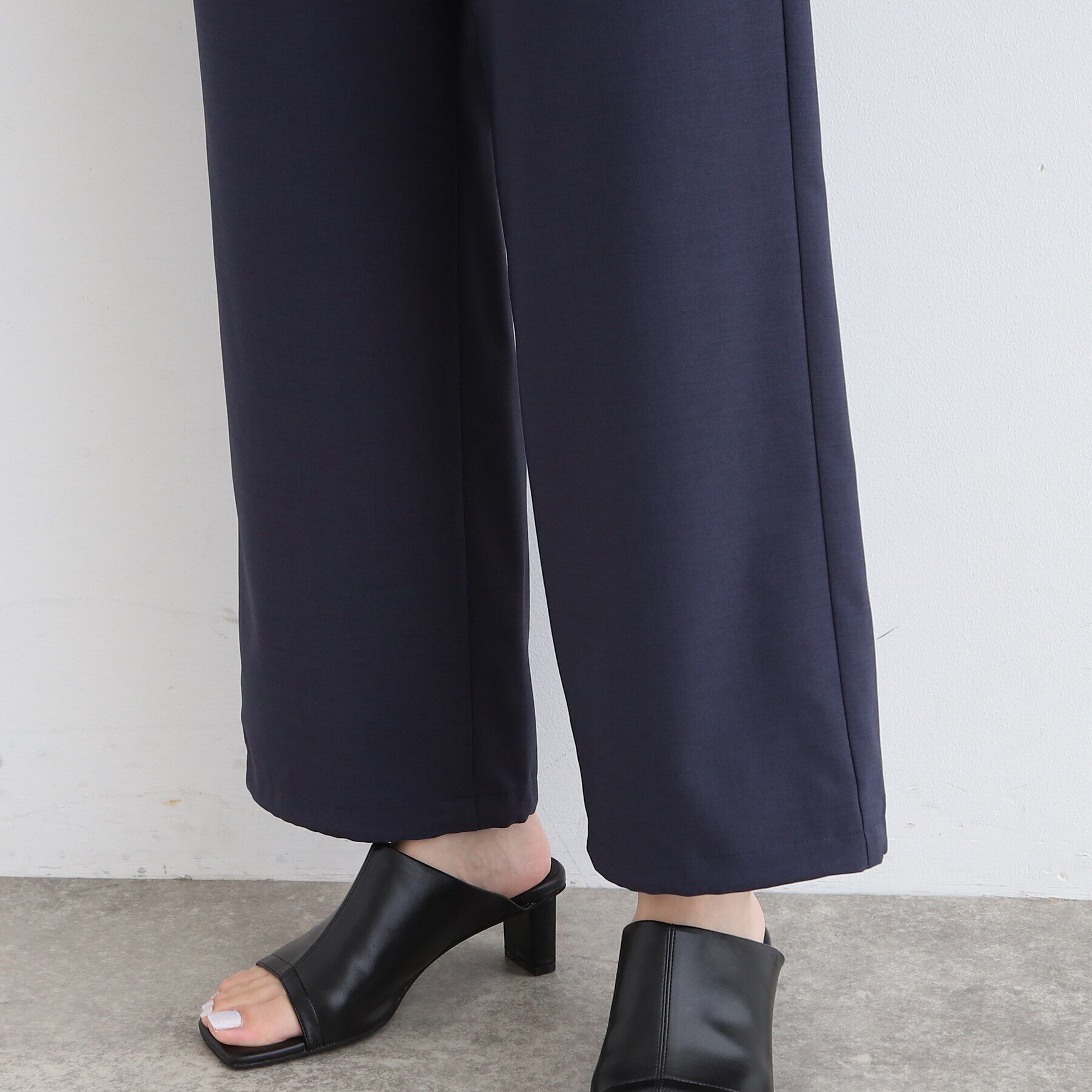 INDIVI「【洗える／2WAY】麻ライクワークパンツ」|その他|