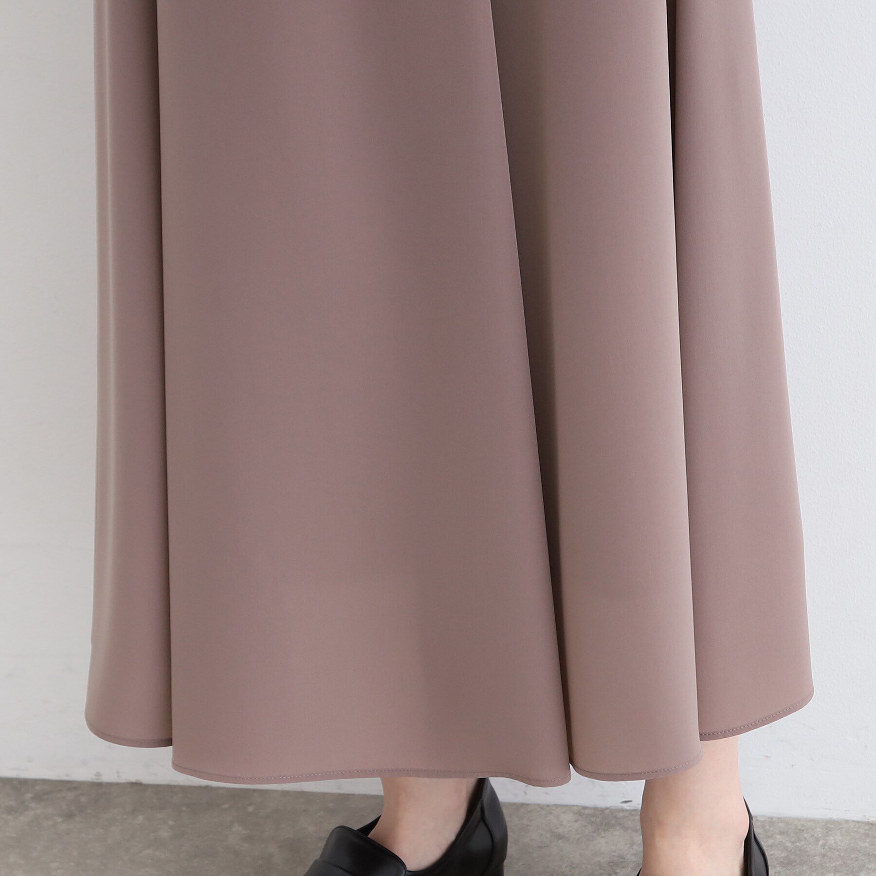 INDIVI「【洗える／SETUP可能】ニュアンスイージースカート」|スカート|