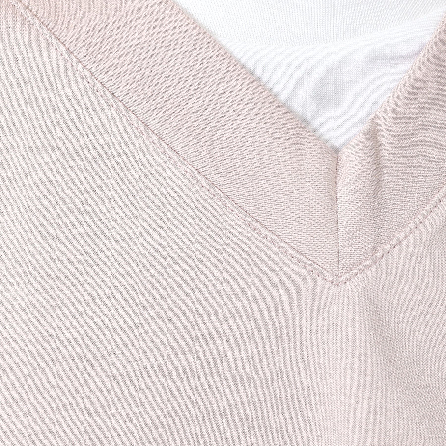 TAKEO KIKUCHI「Vネック フェイクレイヤード カットソー」|Tシャツ・カットソー|