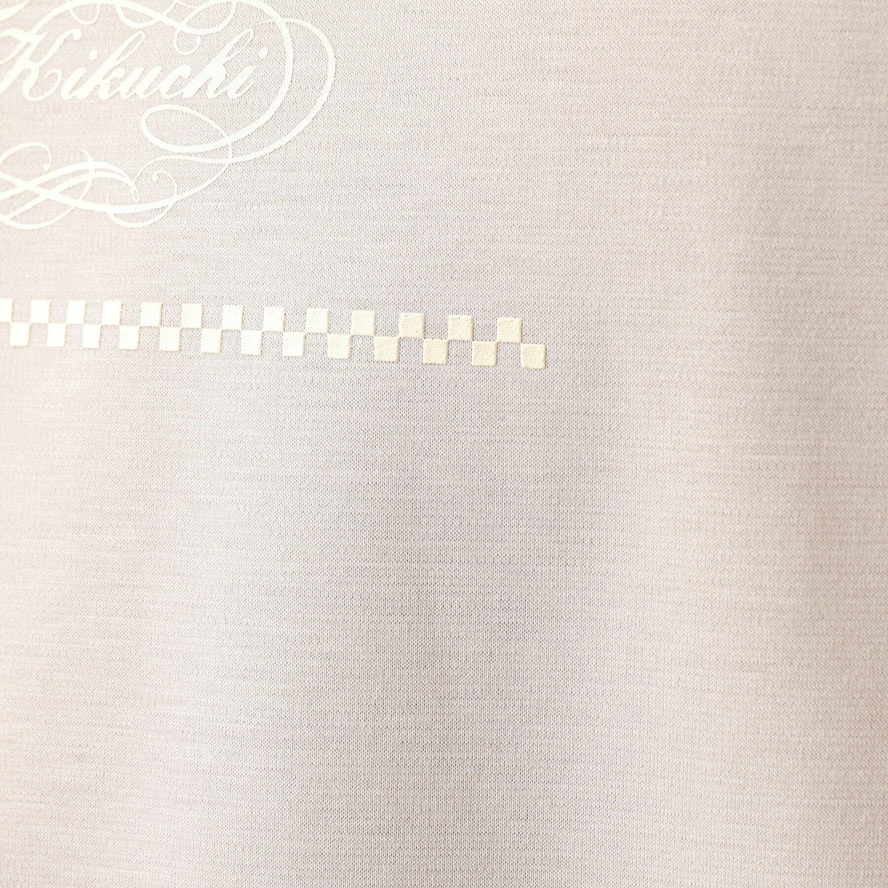 TAKEO KIKUCHI「カリグラフィーロゴ長袖ポンチTシャツ」|Tシャツ・カットソー|