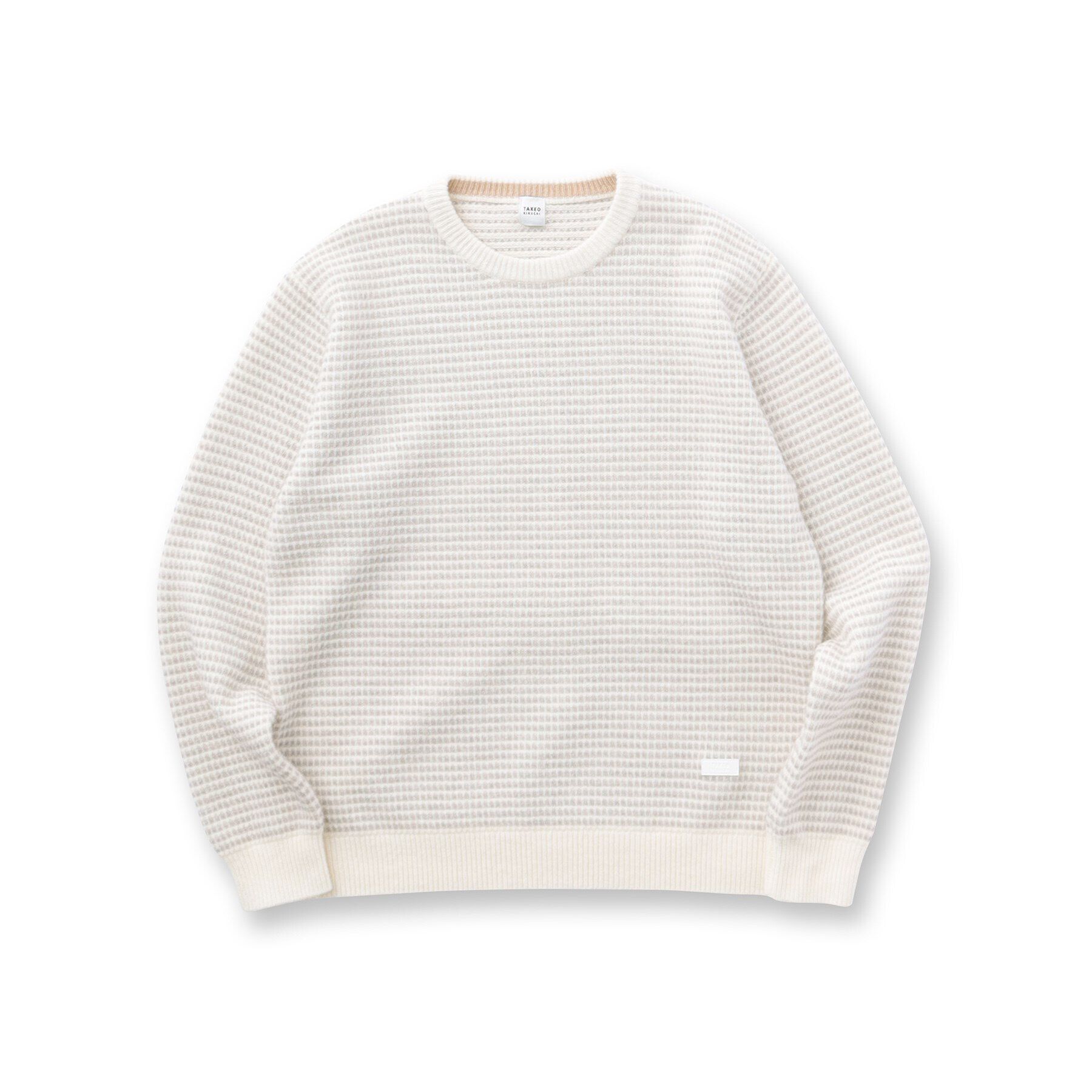 TAKEO KIKUCHI「ドットメランジ プルオーバー ニット」|ニット・セーター|