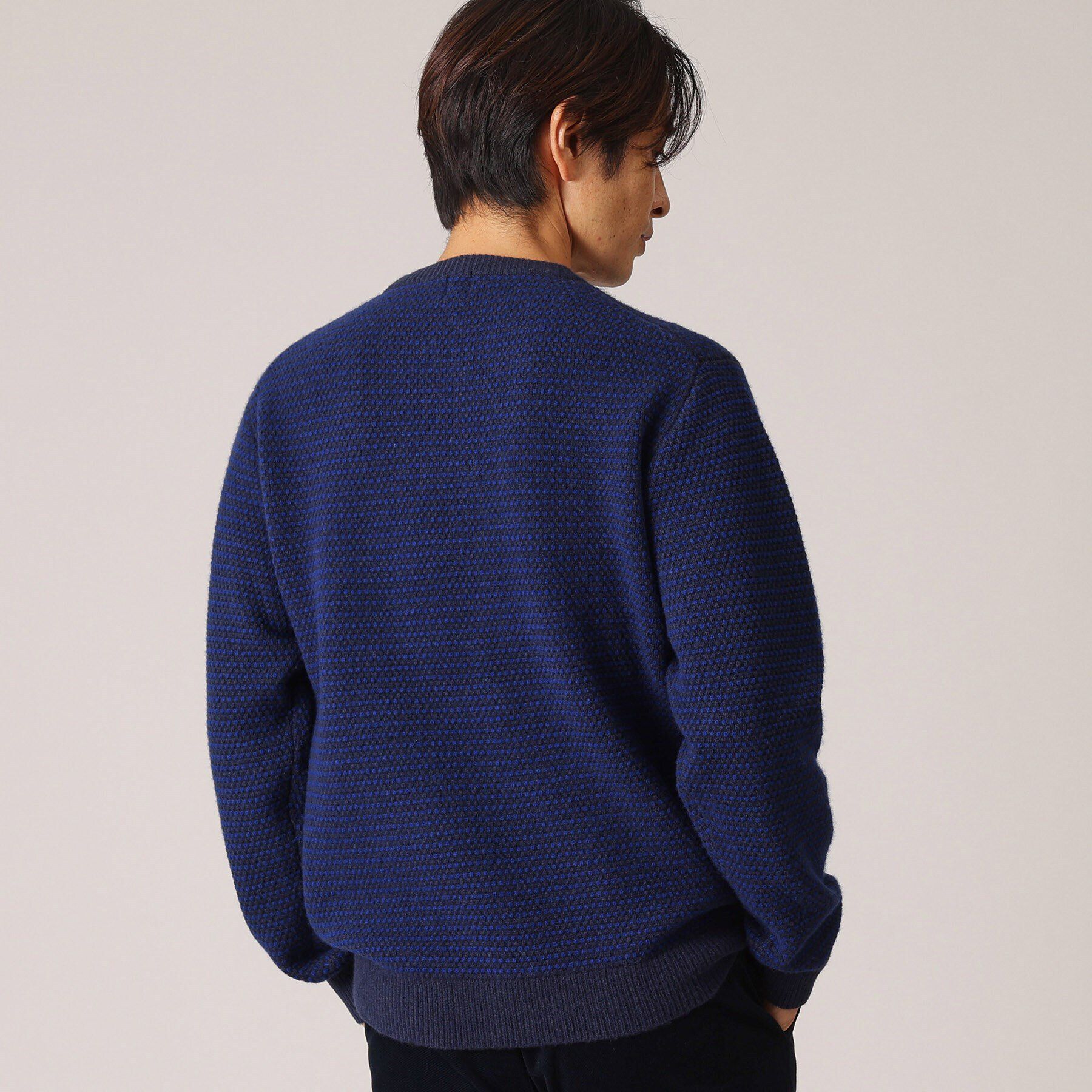 TAKEO KIKUCHI「ドットメランジ プルオーバー ニット」|ニット・セーター|