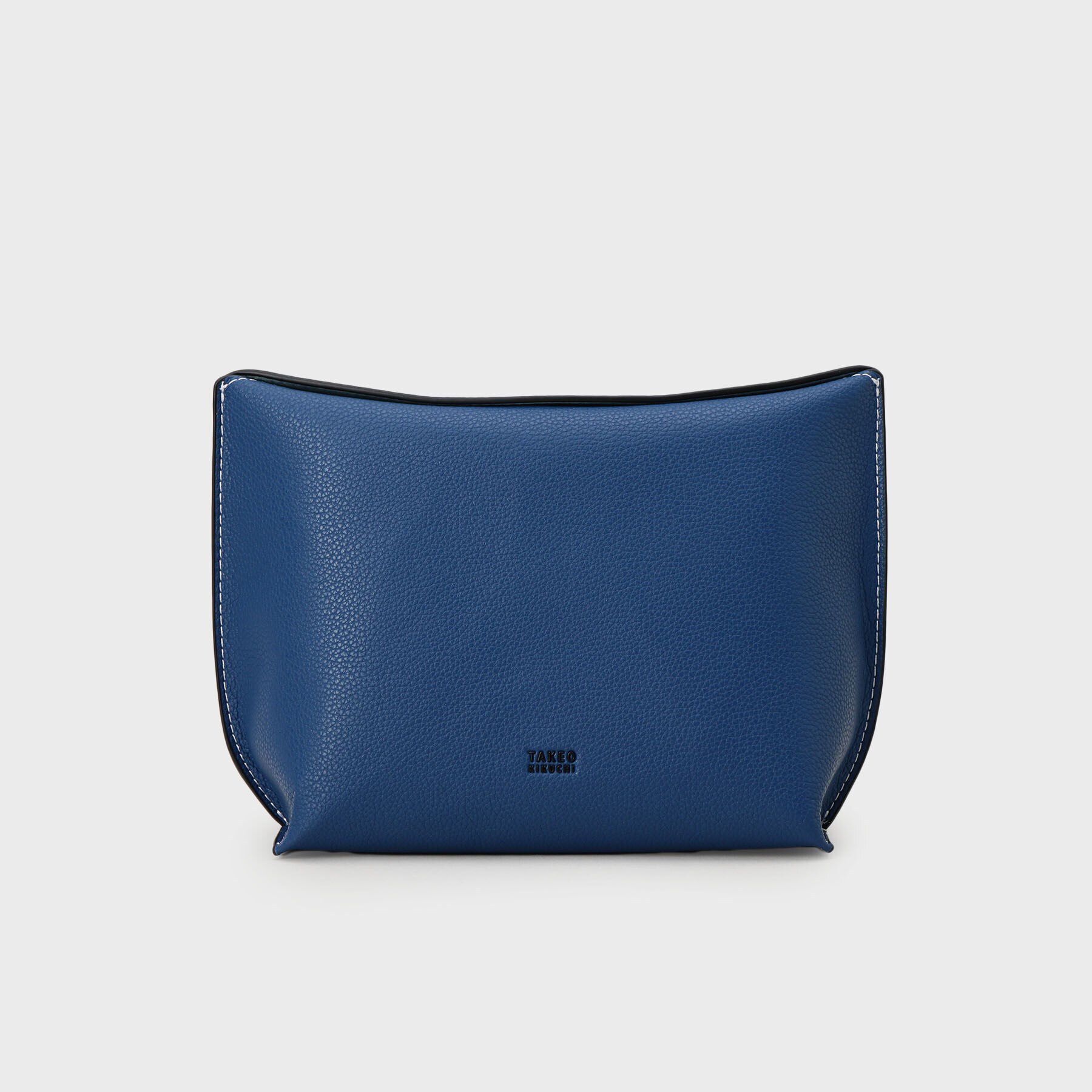 TAKEO KIKUCHI「マイクロファイバー ポーチ」|ポーチ|ブルー(092)