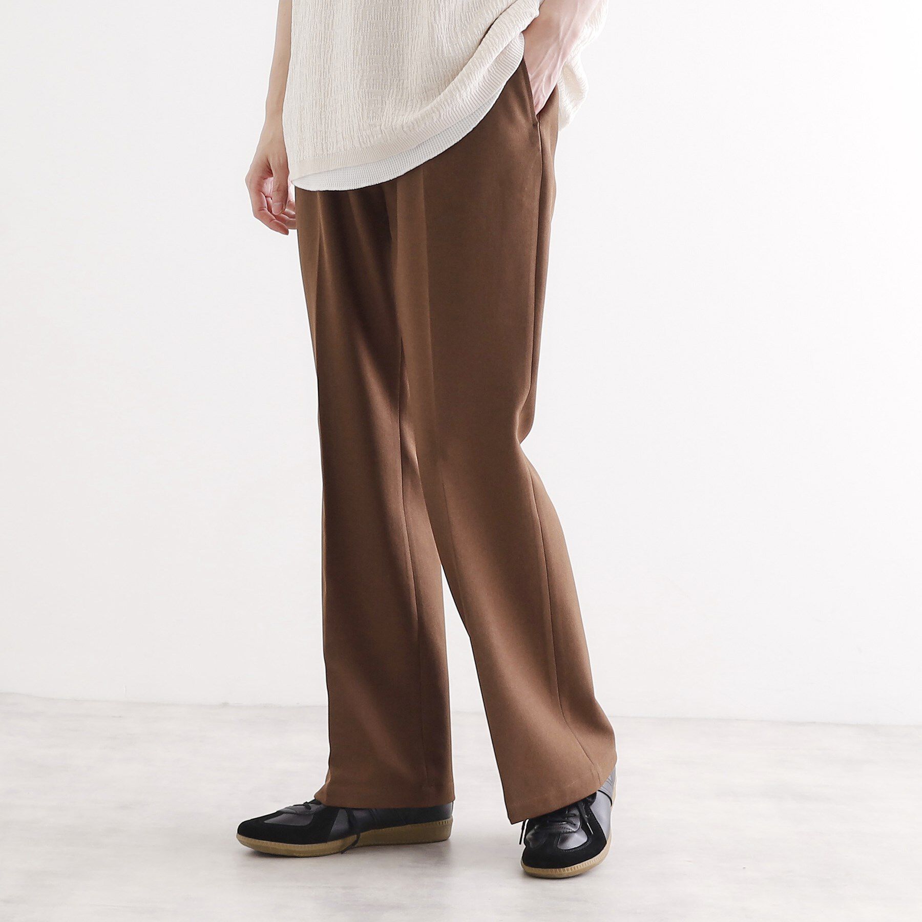 tk.TAKEO KIKUCHI「フレアスラックス」|その他|ブラウン(043)