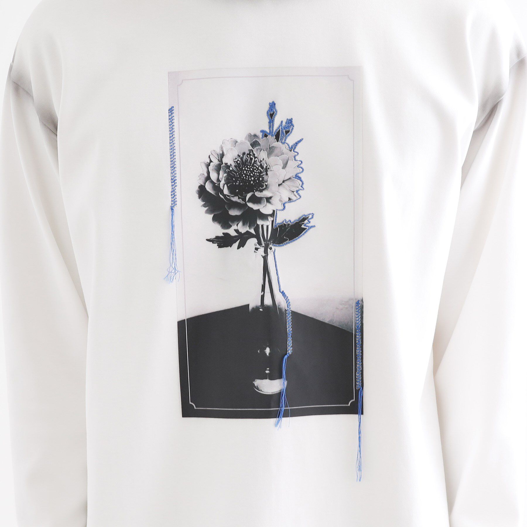 tk.TAKEO KIKUCHI「フラワーフォトエンブロヘビーウェイトスムースTシャツ」|Tシャツ・カットソー|