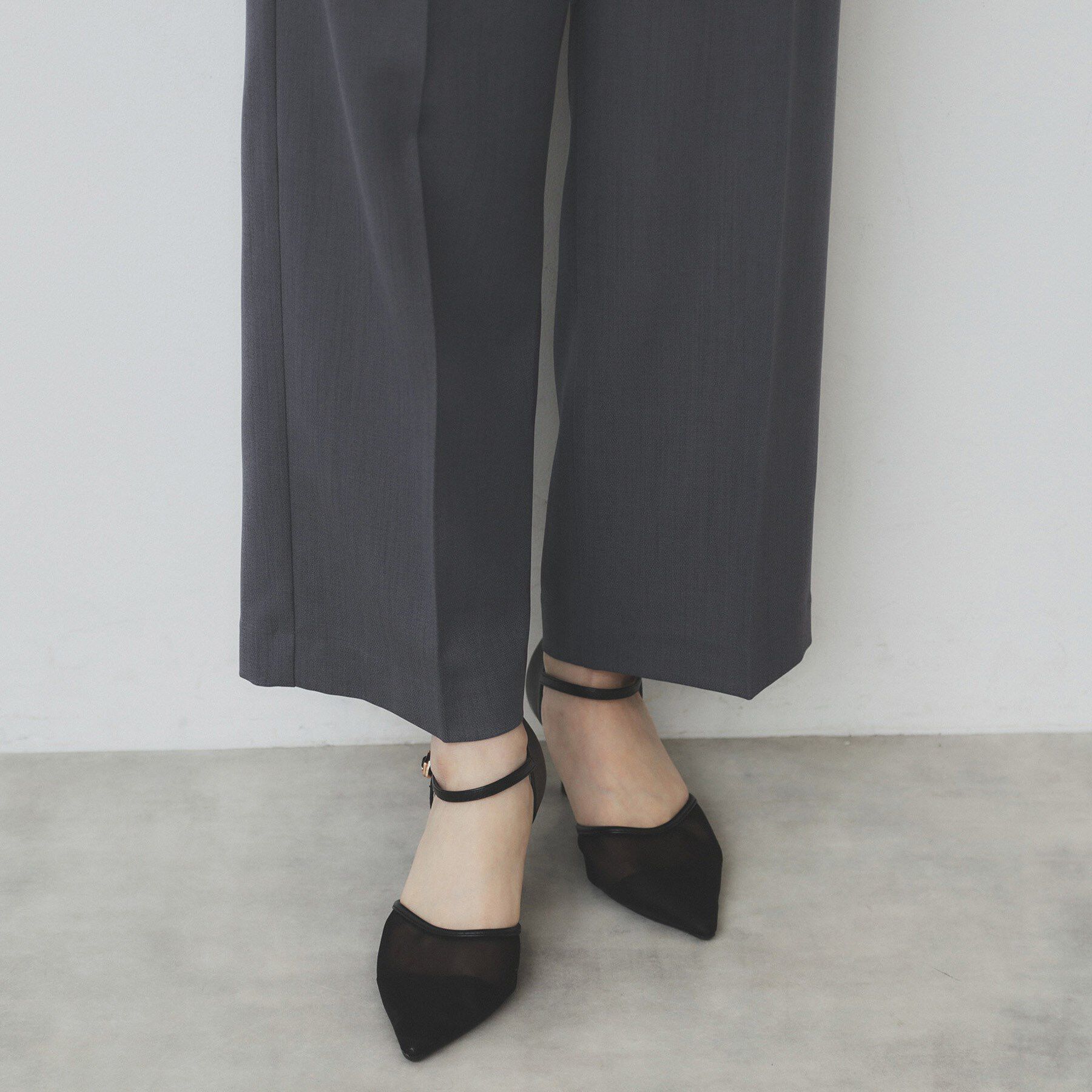 index「サイドビット付きストレッチワイドパンツ【洗濯機洗い可/吸水速乾/防シワ】」|その他|