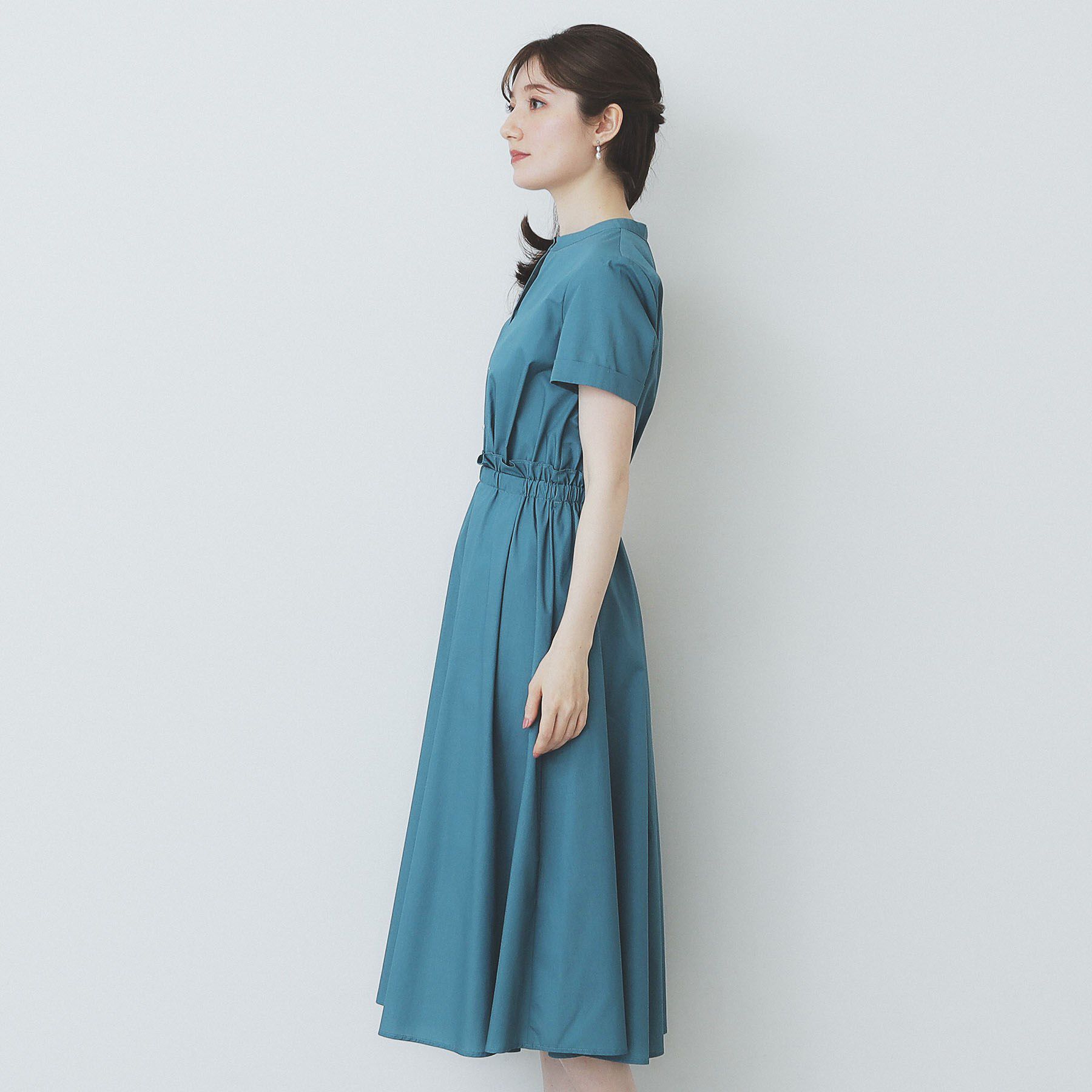 index「《andGIRL掲載》タックフレアワンピース【洗濯機洗い可/イージーアイロン】」|ワンピース|