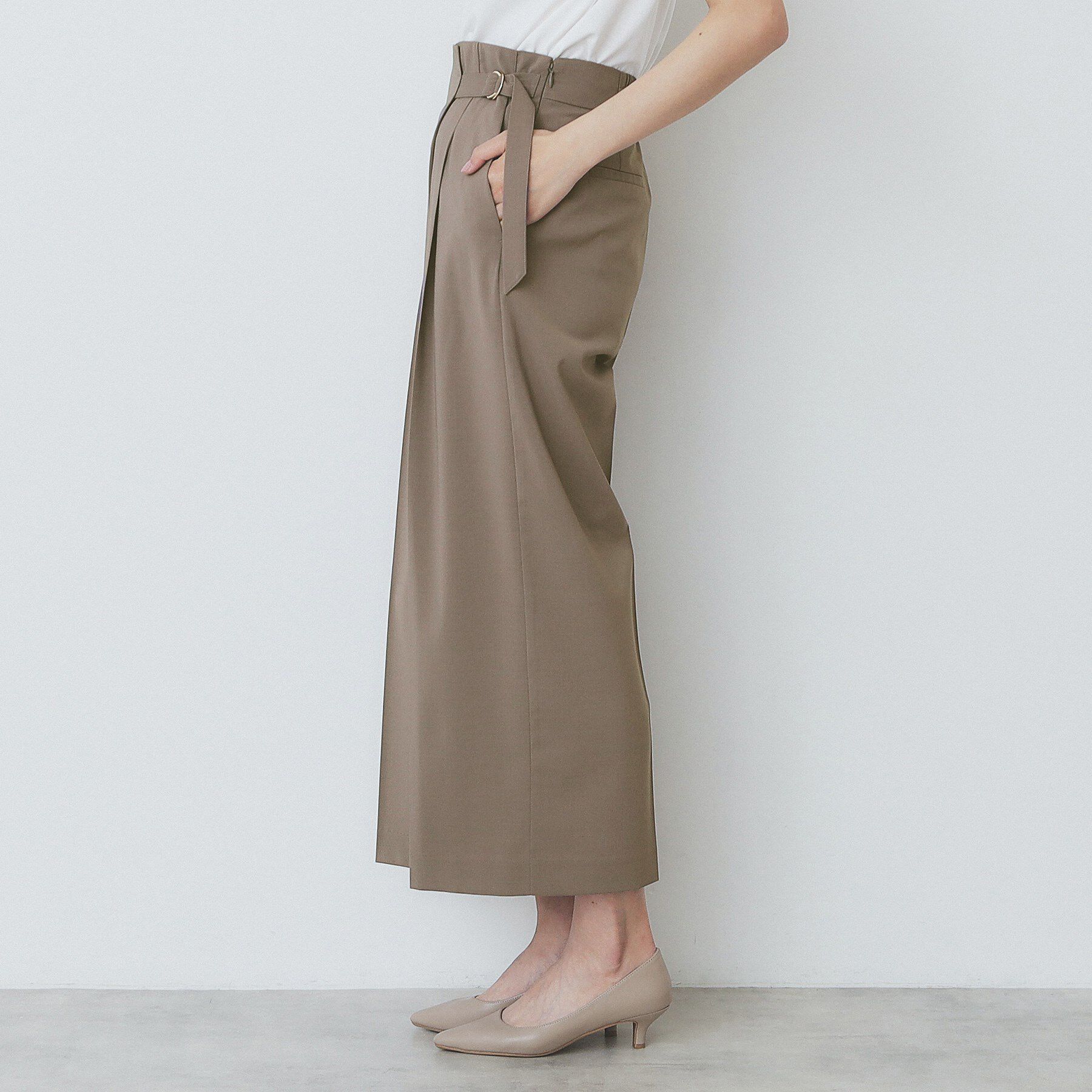 index「ラップストレートパンツ【接触冷感/抗ピル/洗濯機洗い可/イージーアイロン】」|その他|