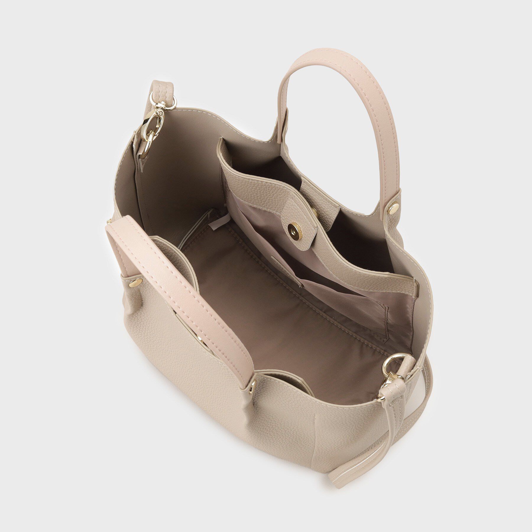 index「【軽量合皮】2WAYミドルサイズトートバッグ」|トートバッグ|