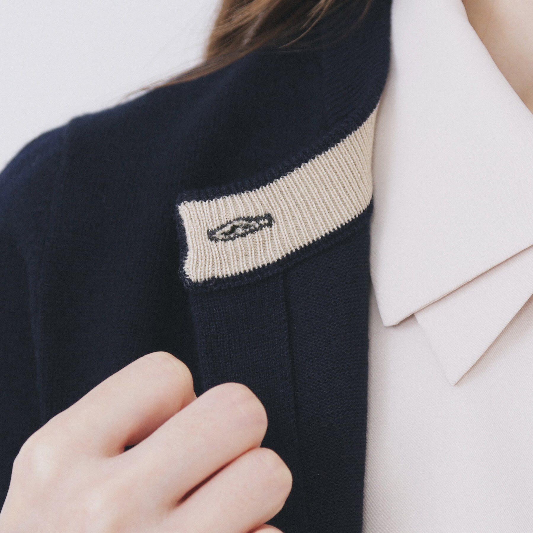 index「ビジュークルーネックカーディガン【洗濯機OK】《7col/XS～LL》」|カーディガン|