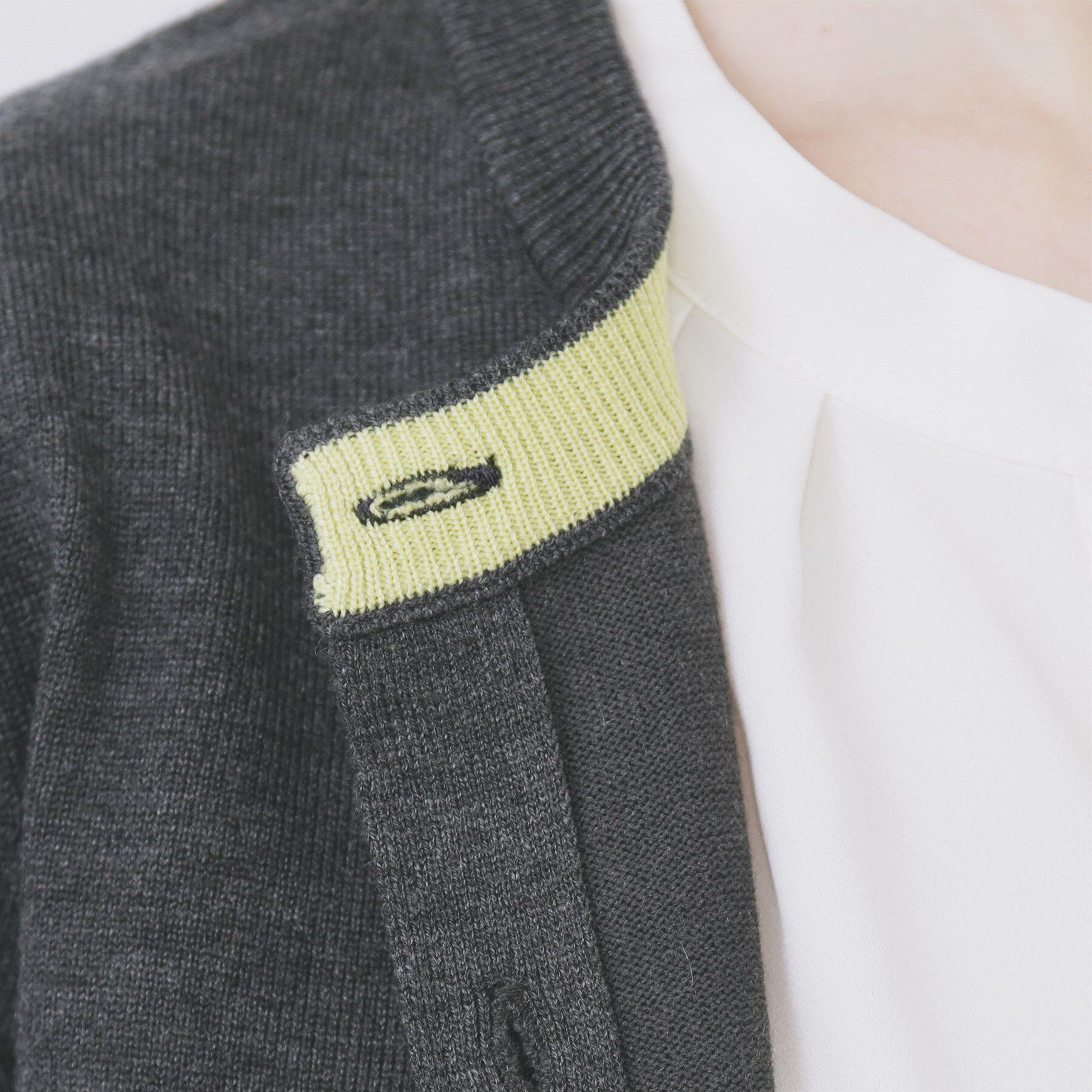 index「ビジュークルーネックカーディガン【洗濯機OK】《7col/XS～LL》」|カーディガン|