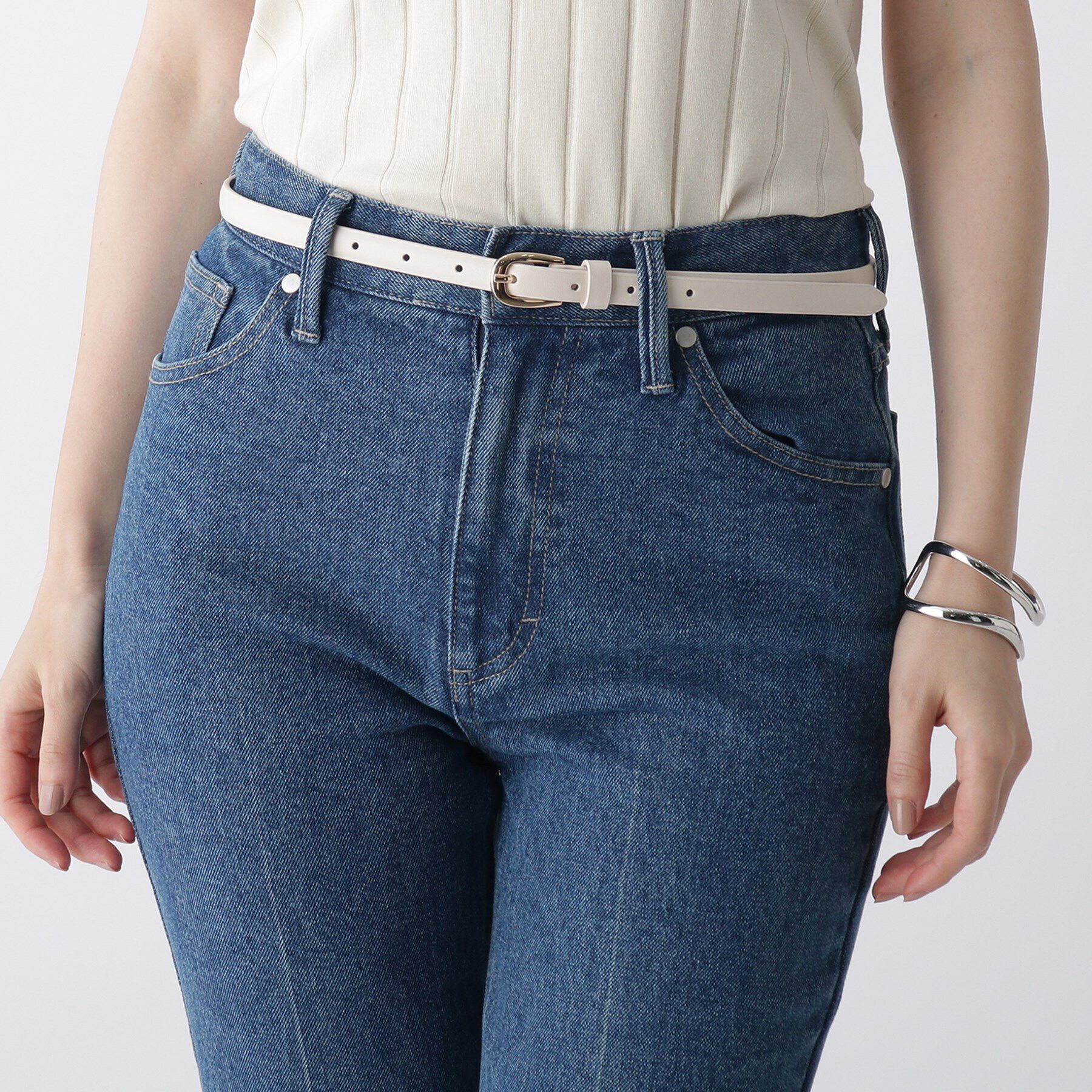 OPAQUE.CLIP「シンプルデイリーベルト」|ベルト|