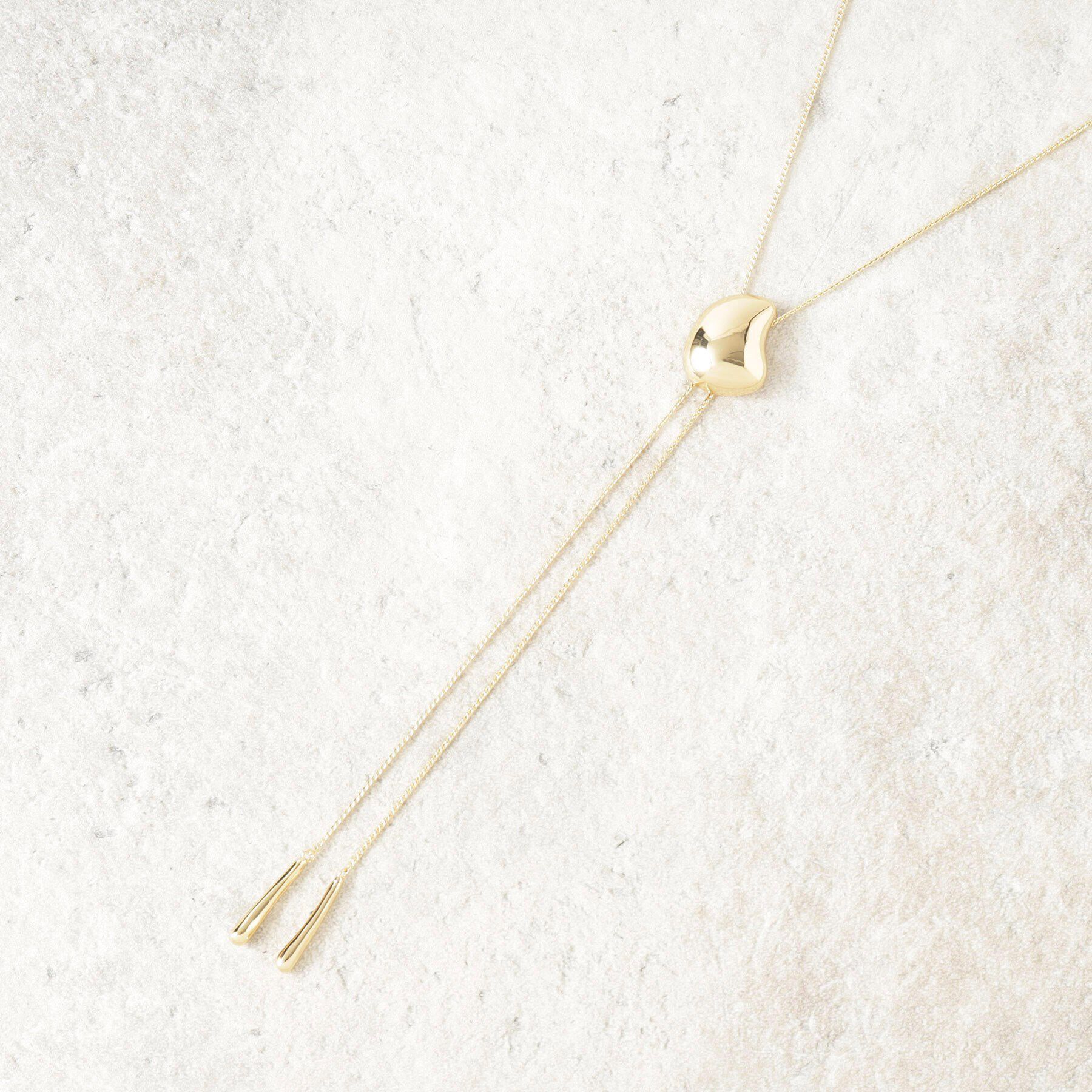 OPAQUE.CLIP「ビッグビーンスライドネックレス」|ネックレス|