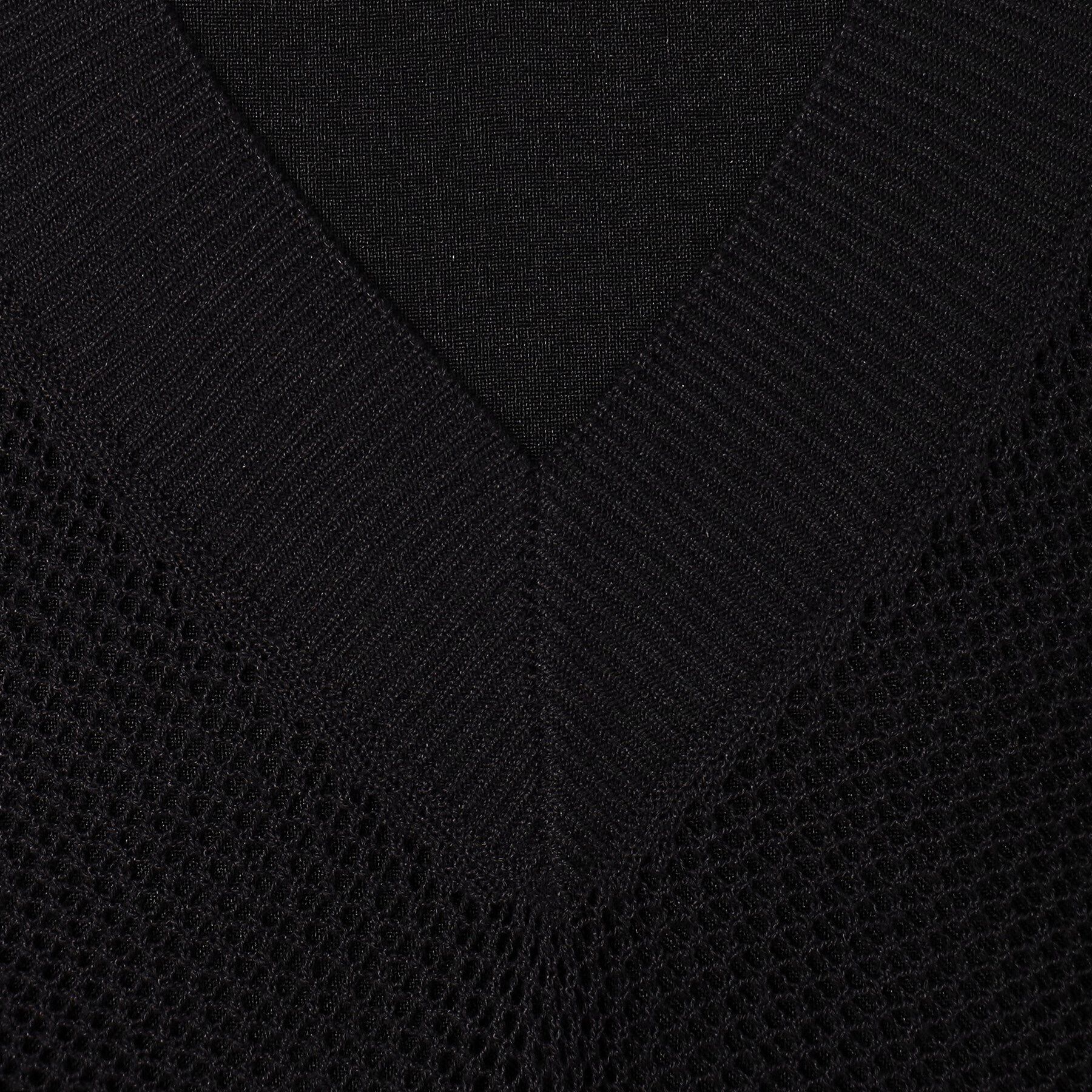 OPAQUE.CLIP「【ツインセット】メッシュニット&times;ノースリーブワンピース【洗濯機洗い可】」|ワンピース|