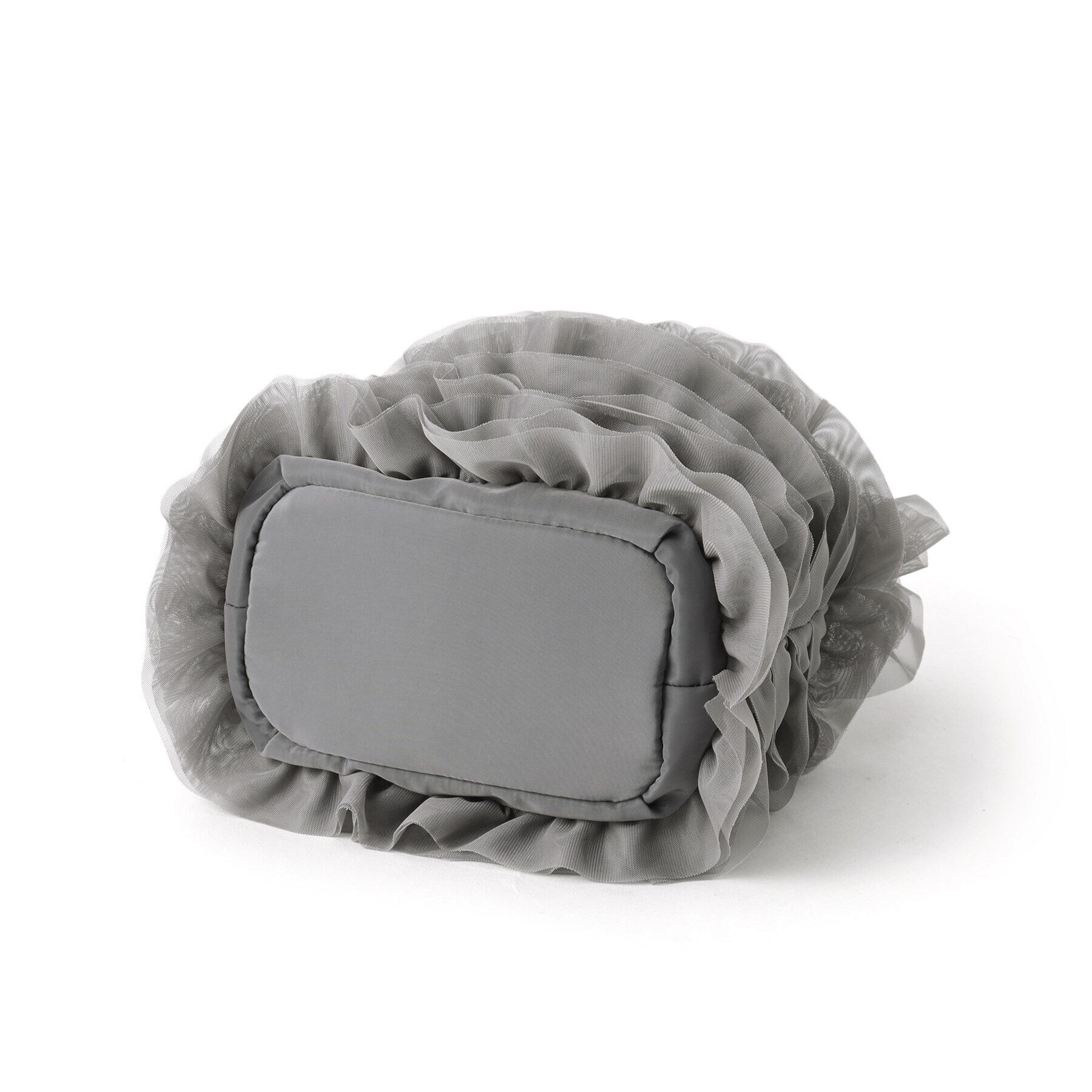 OPAQUE.CLIP「チュールフリルハンドバッグ」|ハンドバッグ|