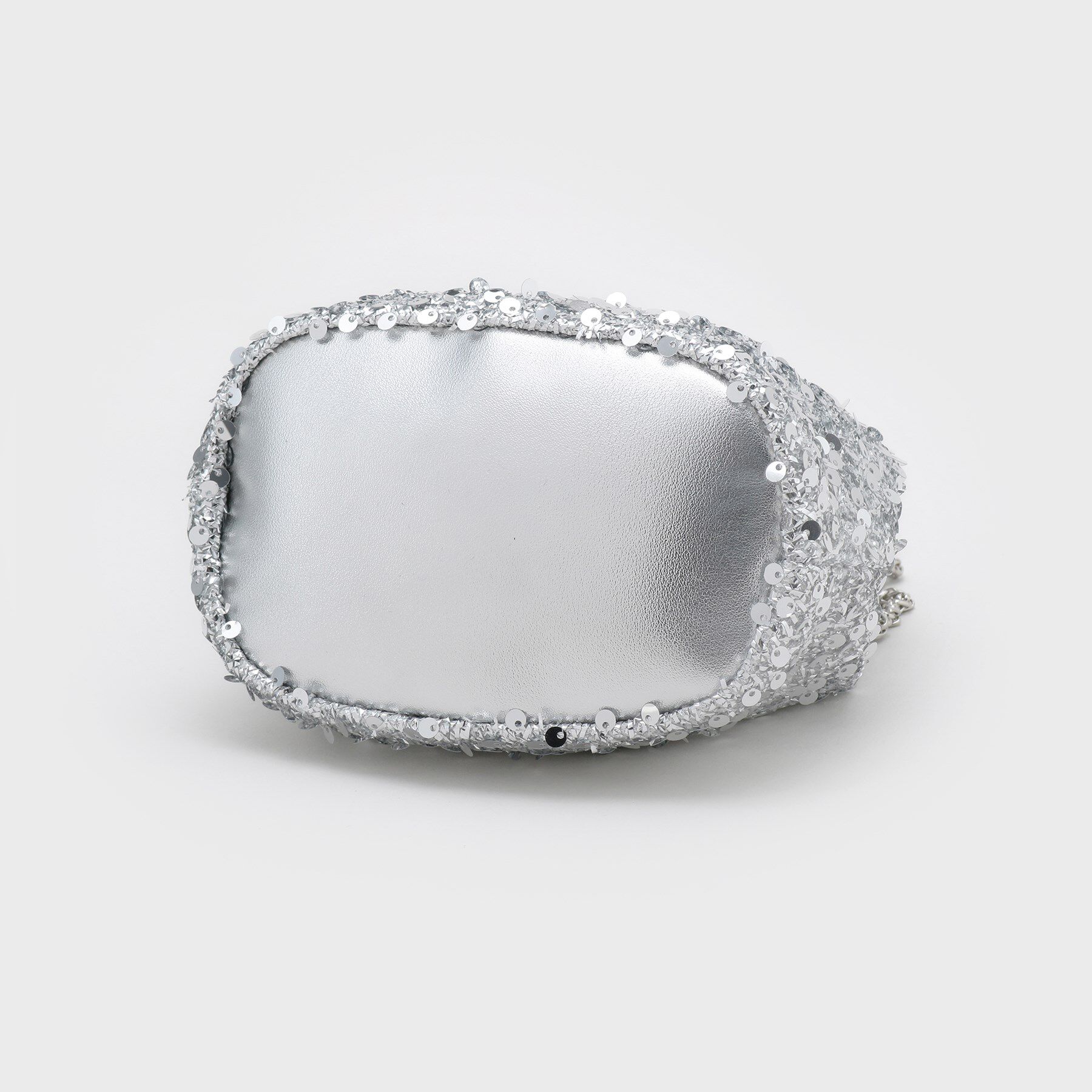 OPAQUE.CLIP「【6色展開】シャイニー素材巾着ミニショルダーバッグ」|ショルダー・メッセンジャー|