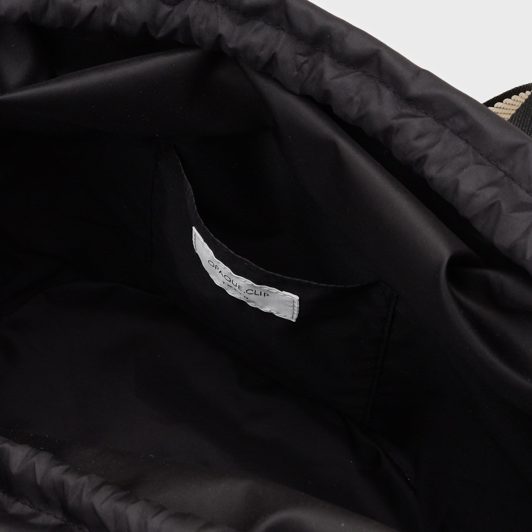 OPAQUE.CLIP「バスケット調デザインテープトートバッグ」|トートバッグ|