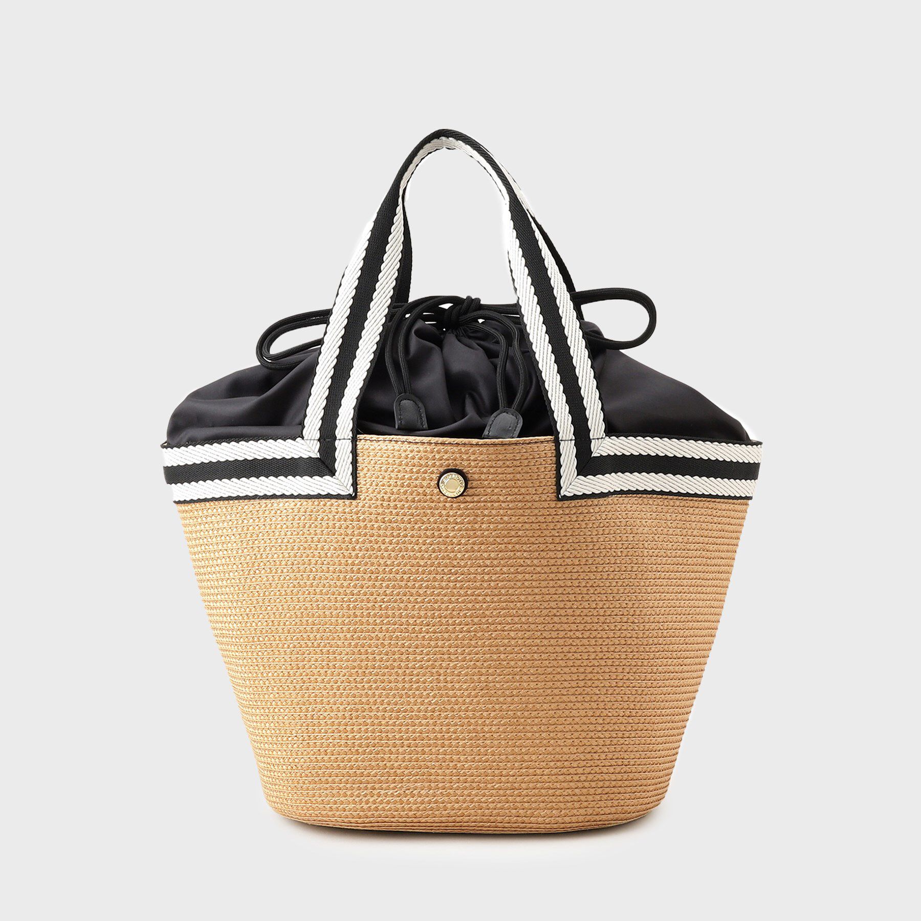 OPAQUE.CLIP「バスケット調デザインテープトートバッグ」|トートバッグ|