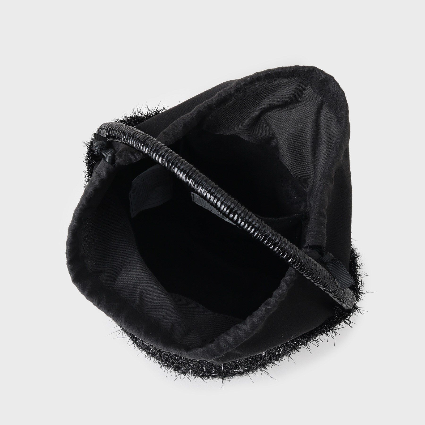 OPAQUE.CLIP「ラメバスケット調バケットバッグ」|ハンドバッグ|