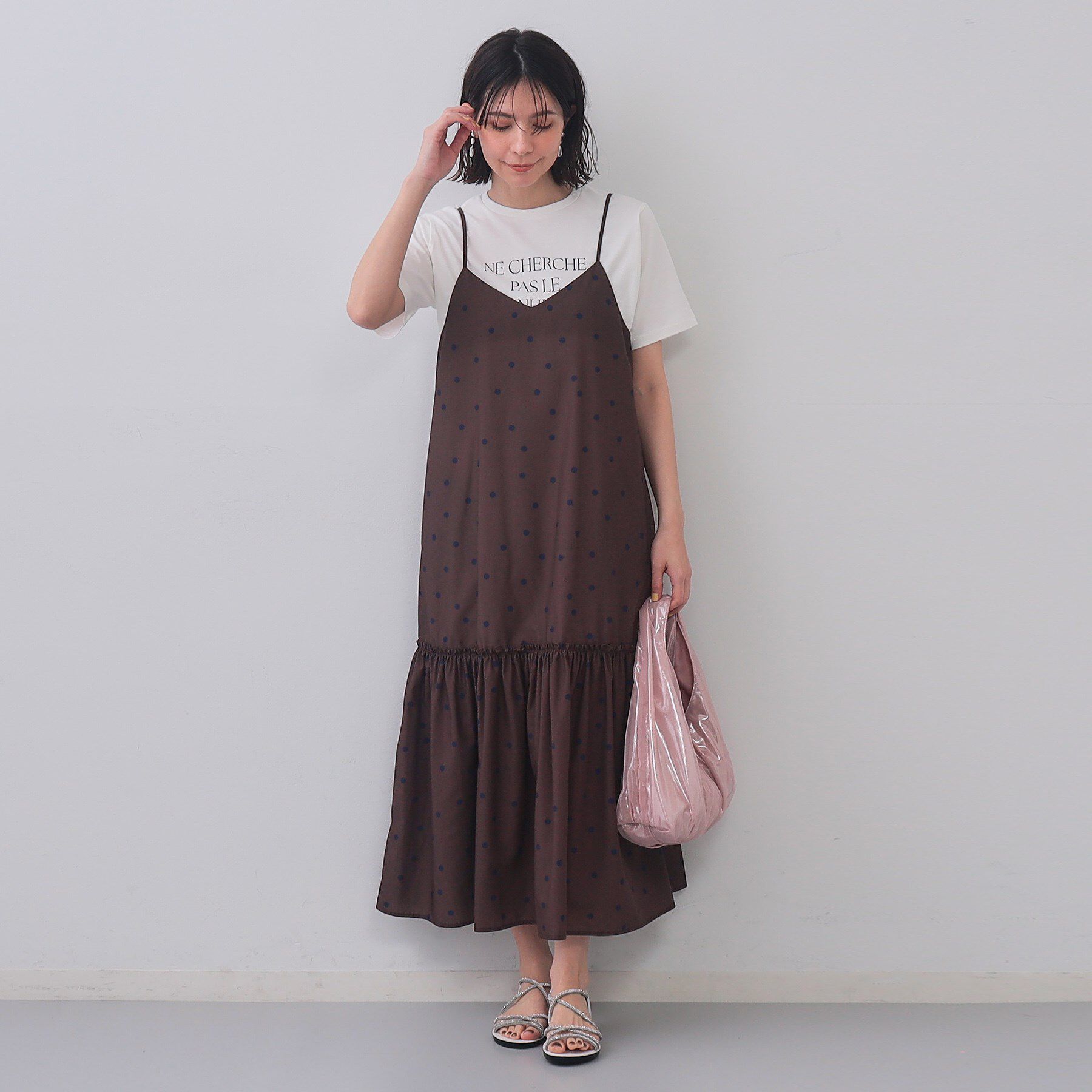 OPAQUE.CLIP「アソートロゴTシャツ【洗濯機洗い可】」|Tシャツ・カットソー|