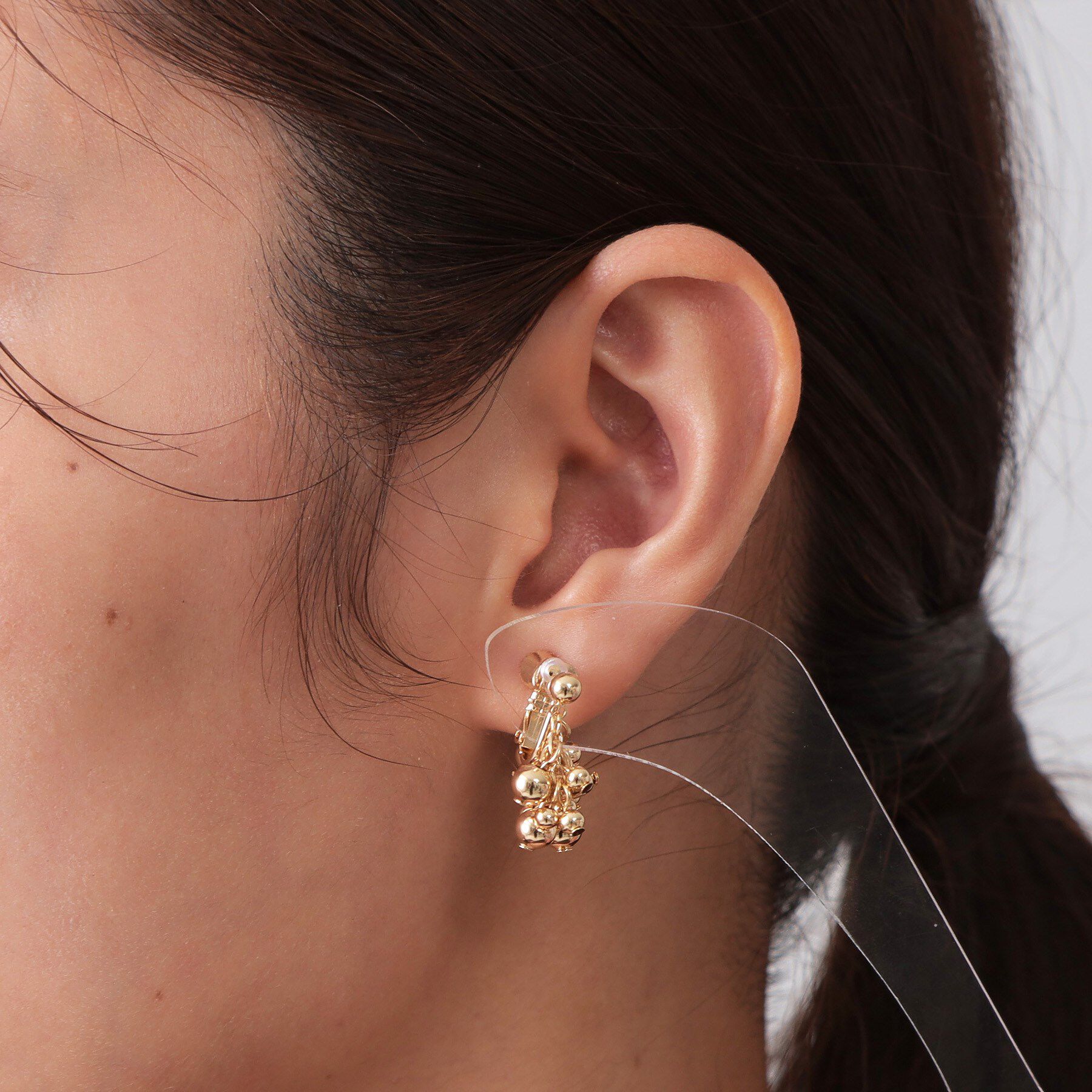 OPAQUE.CLIP「ドットメタルイヤリング」|イヤリング|