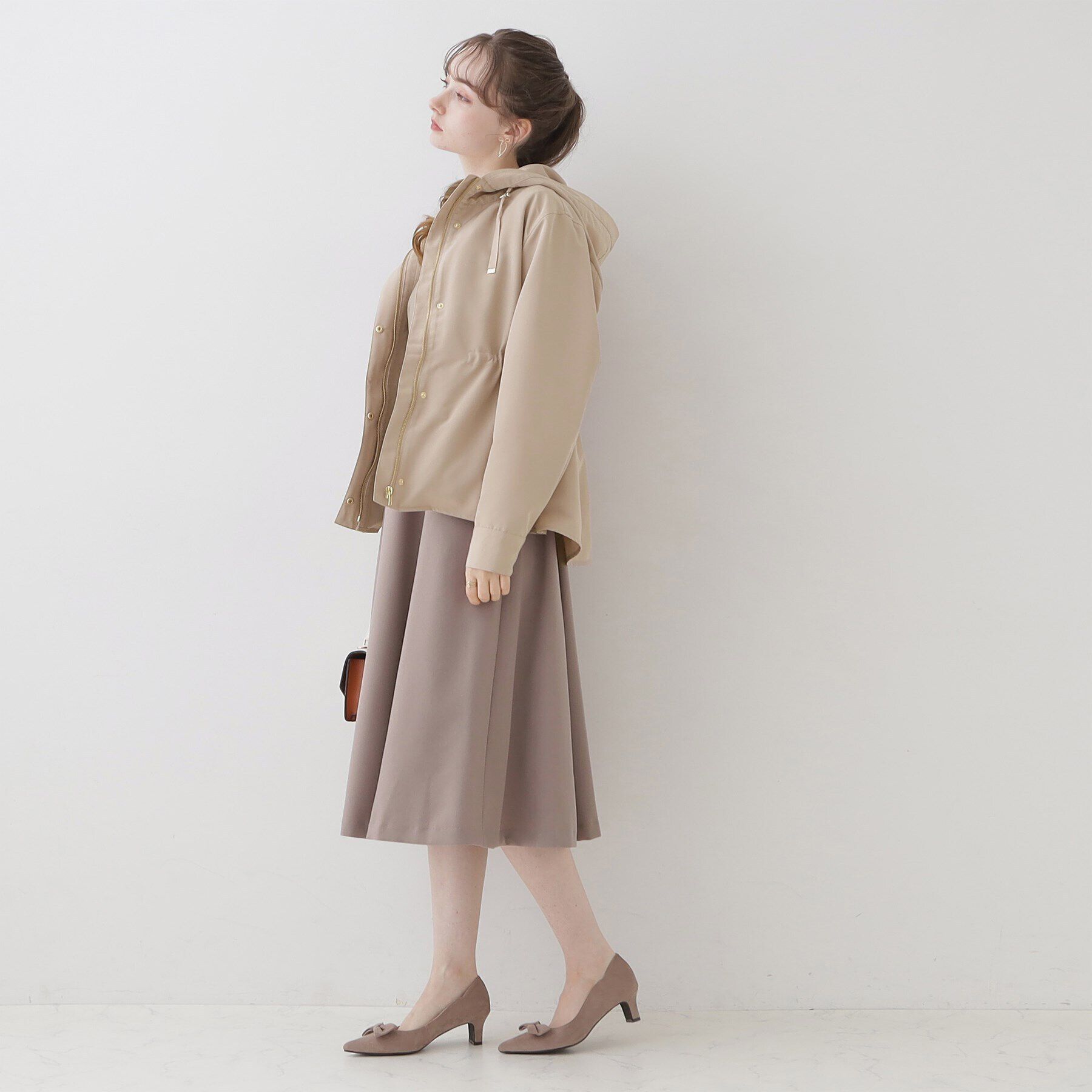 Couture broach「【愛されマンパ】ハートキルトライナー付マウンテンパーカ」|ブルゾン・スタジャン|