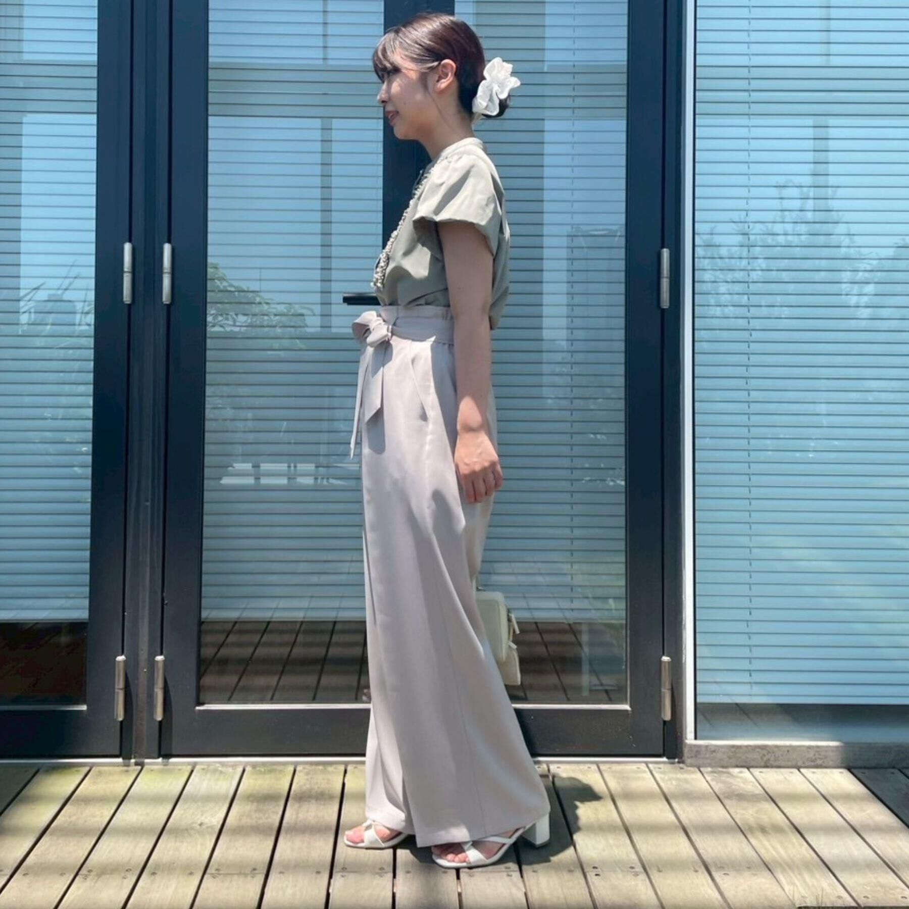 Couture broach「【大人フェミニン・華奢見え・通勤】フロントフリルシャツ」|シャツ・ブラウス|