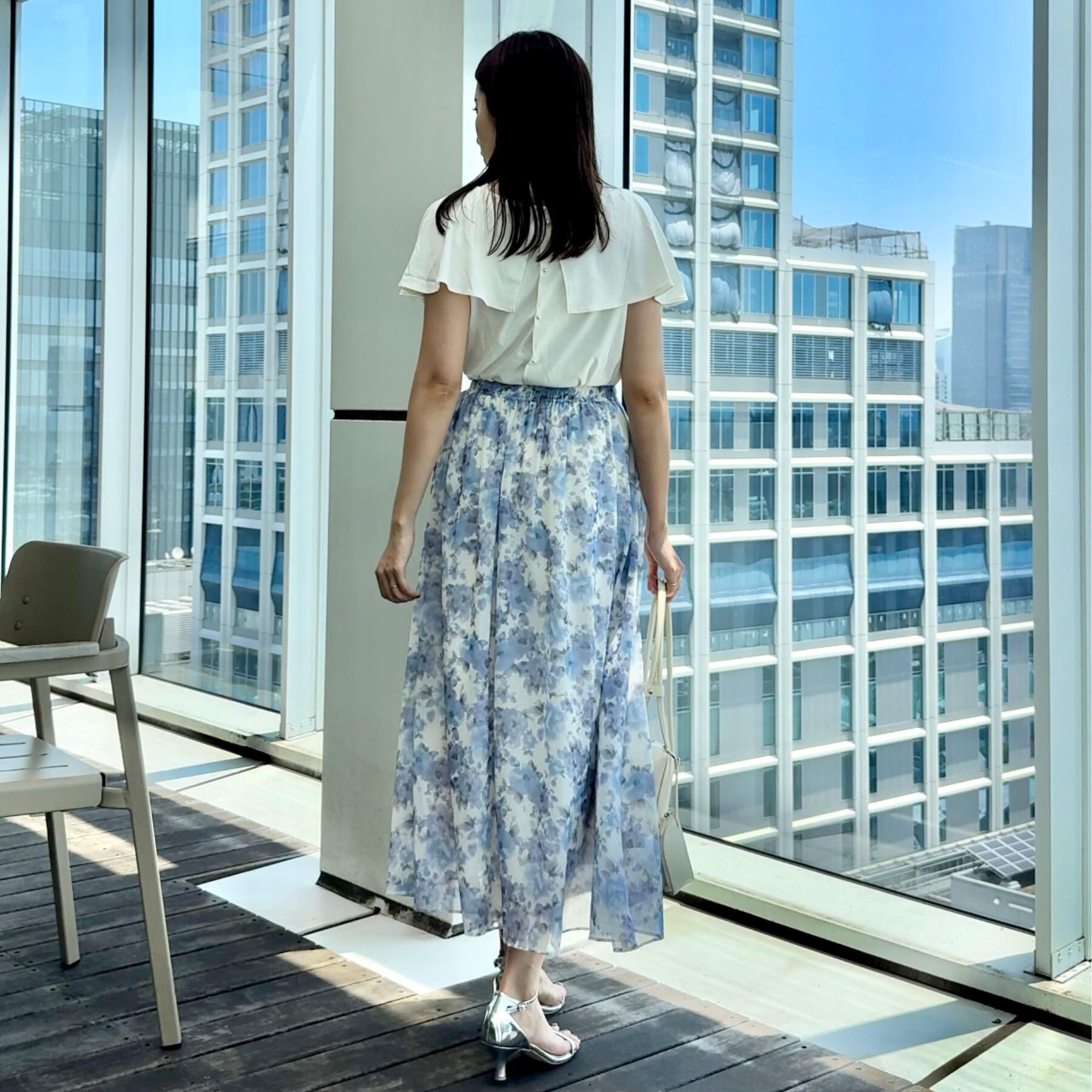 Couture broach「【マシンウォッシャブル・UVケア・接触冷感】2WAYケープデザインカットソー」|Tシャツ・カットソー|